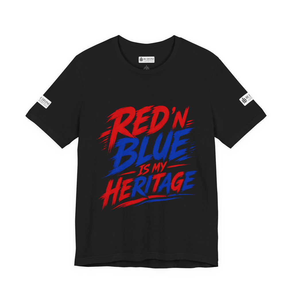 BE DIVINE™ Red ’N Blue Heritage Tee