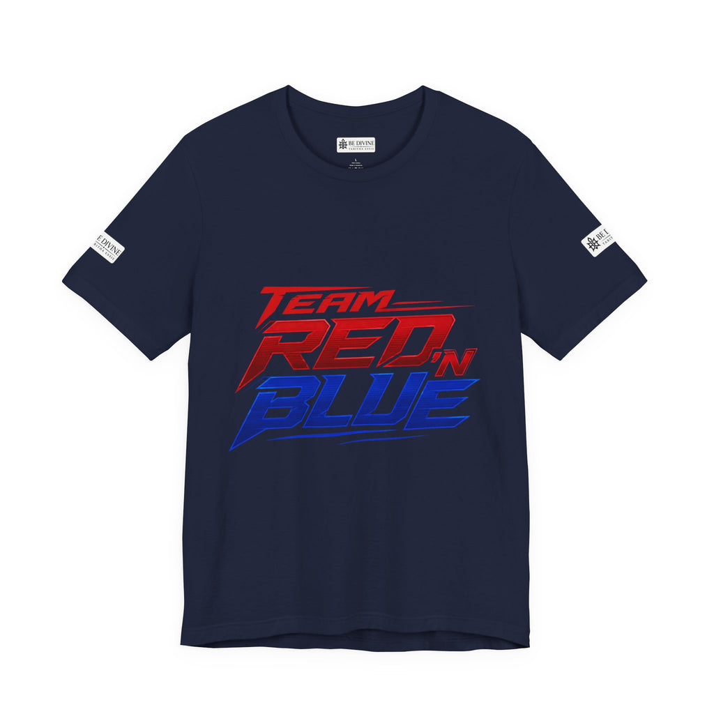 BE DIVINE™ Team Red ’N Blue Heritage Tee