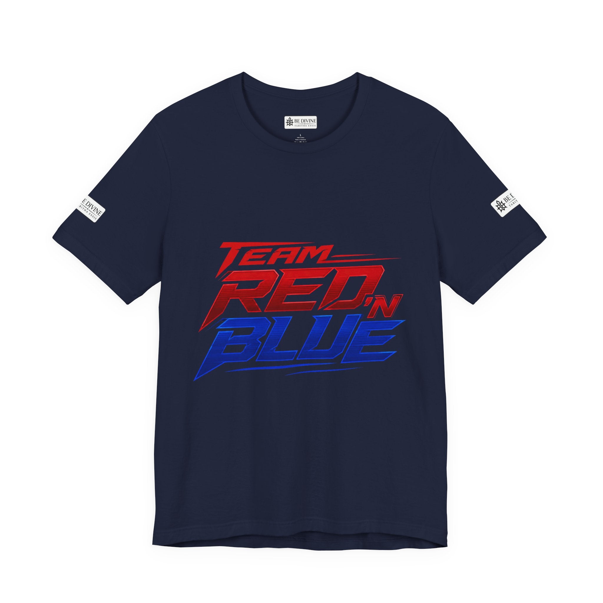 BE DIVINE™ Team Red ’N Blue Heritage Tee