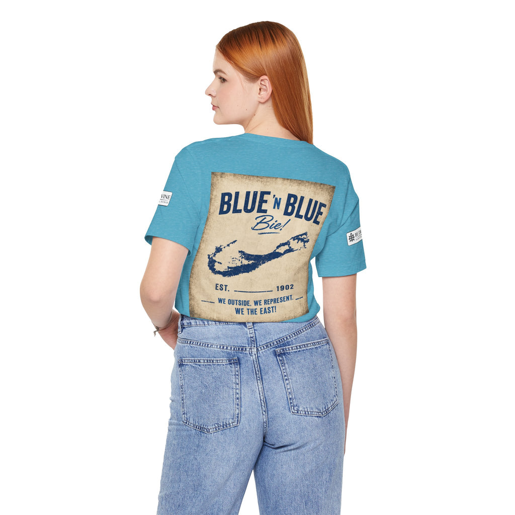 BE DIVINE™ Blue and Blue Bie! – East Side Heritage Collector Tee