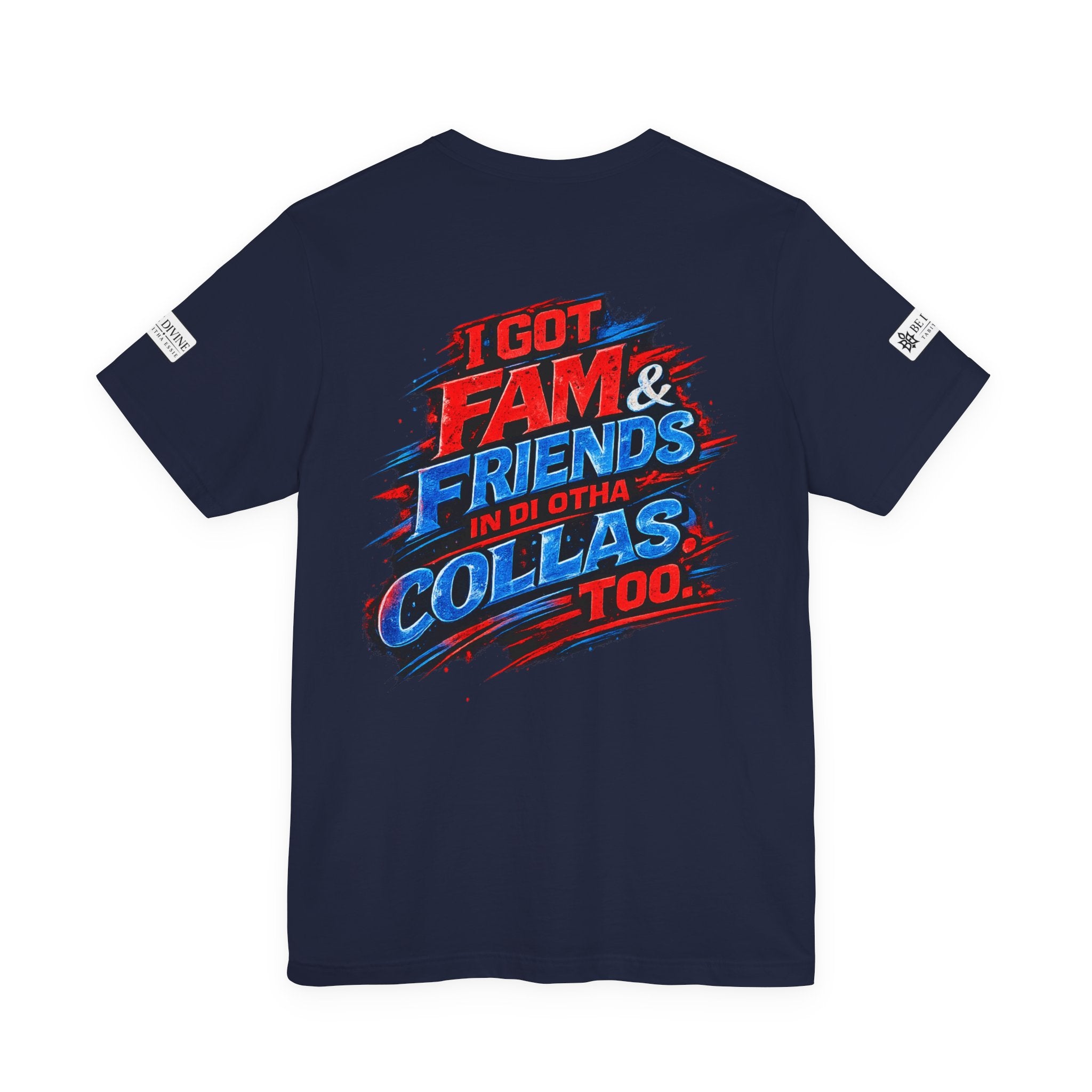 BE DIVINE™ Team Red ’N Blue Heritage Tee