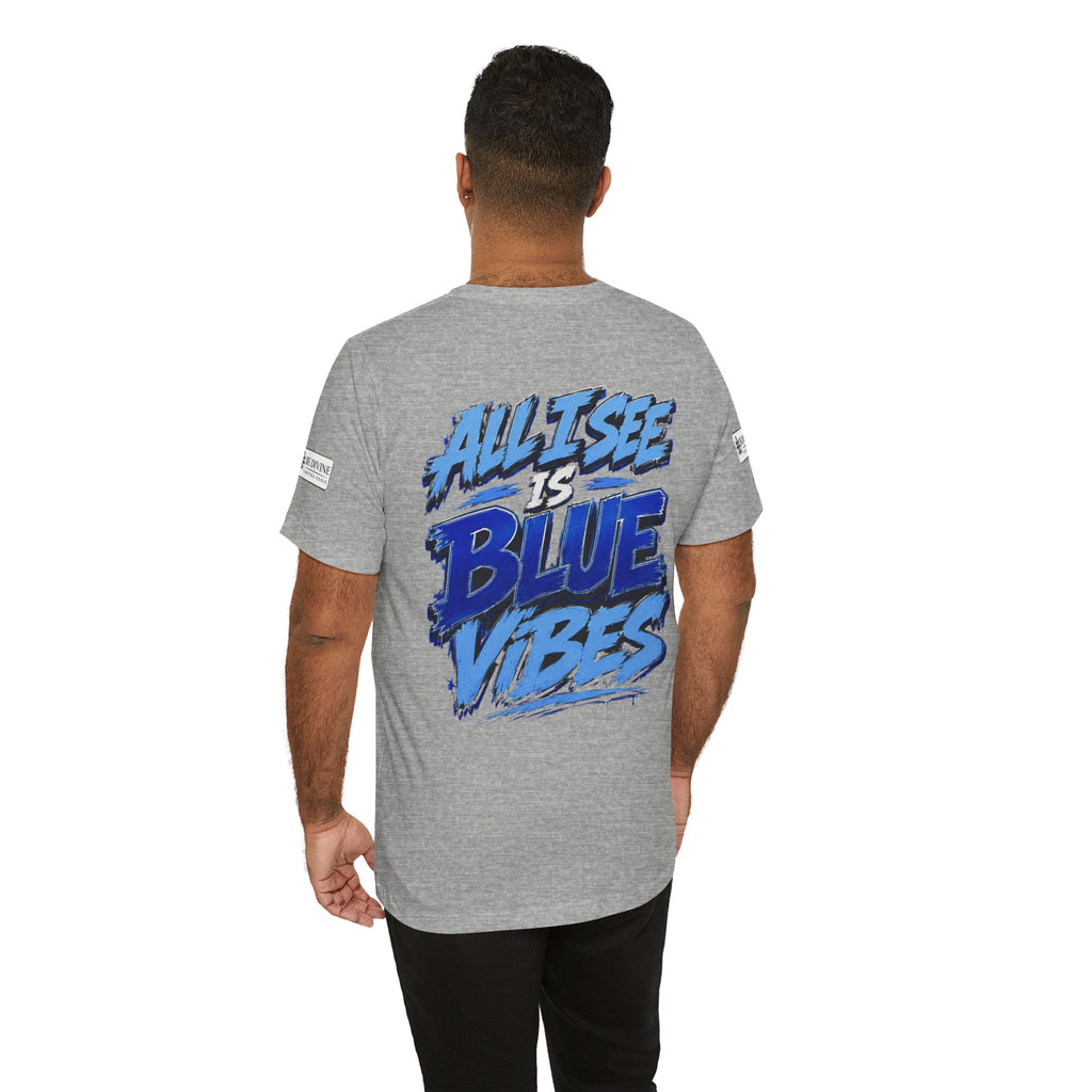 BE DIVINE™ Rolling Di Heritage – All I See Is Blue Vibes Heritage Tee