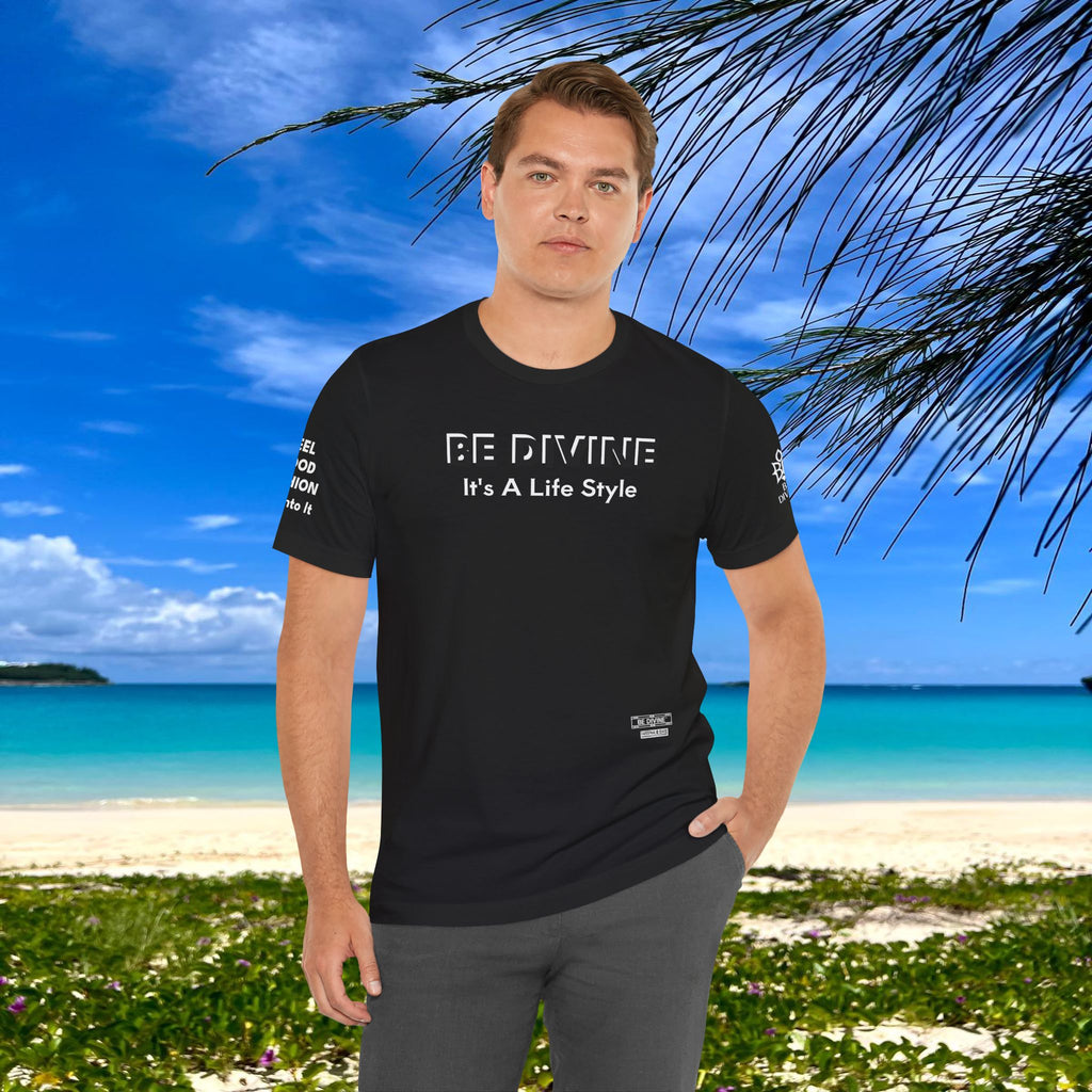 BE DIVINE™ Unisex T-Shirt - All-Black Premium Edition