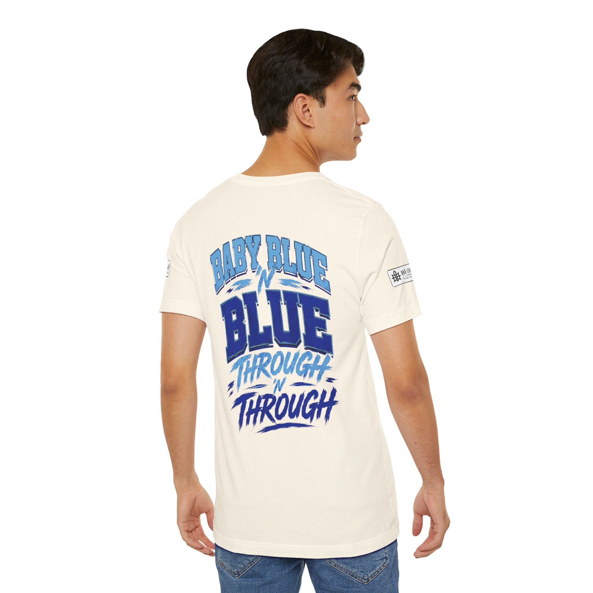 BE DIVINE™ Baby Blue 'N Blue Runs In My Veins Through 'N Through Tee