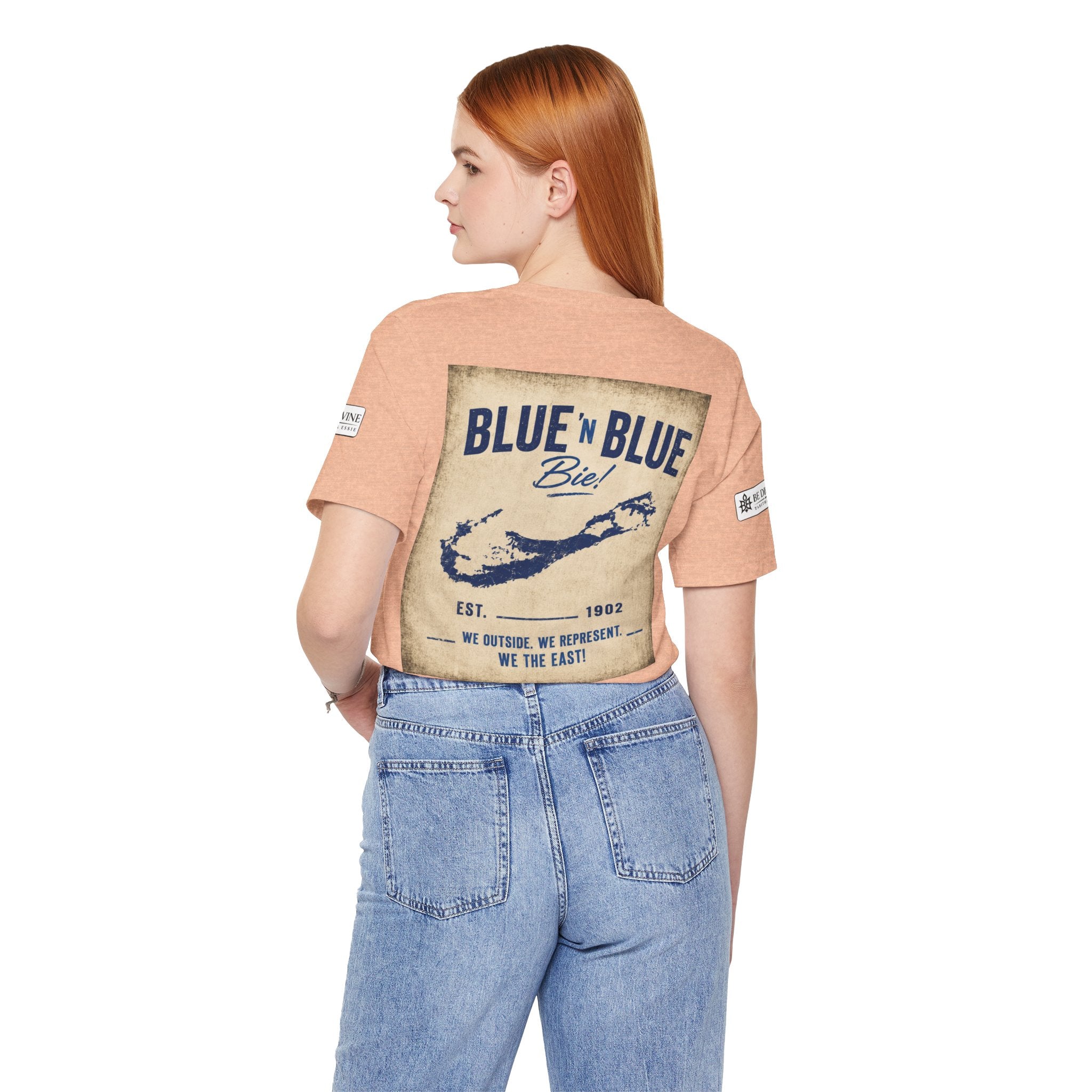 BE DIVINE™ Blue and Blue Bie! – East Side Heritage Collector Tee