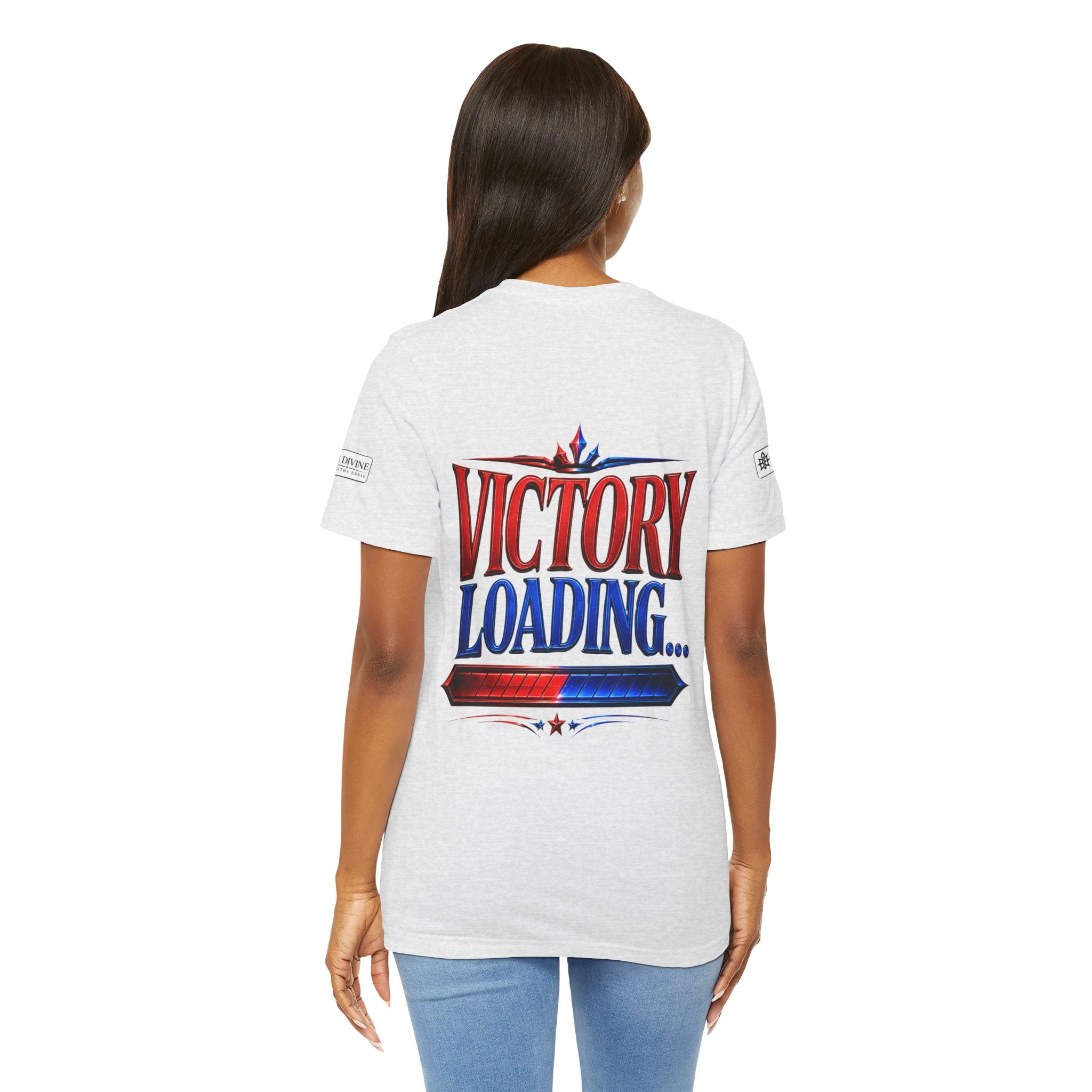 BE DIVINE™ Keep Calm. Red ’N Blue. Tee