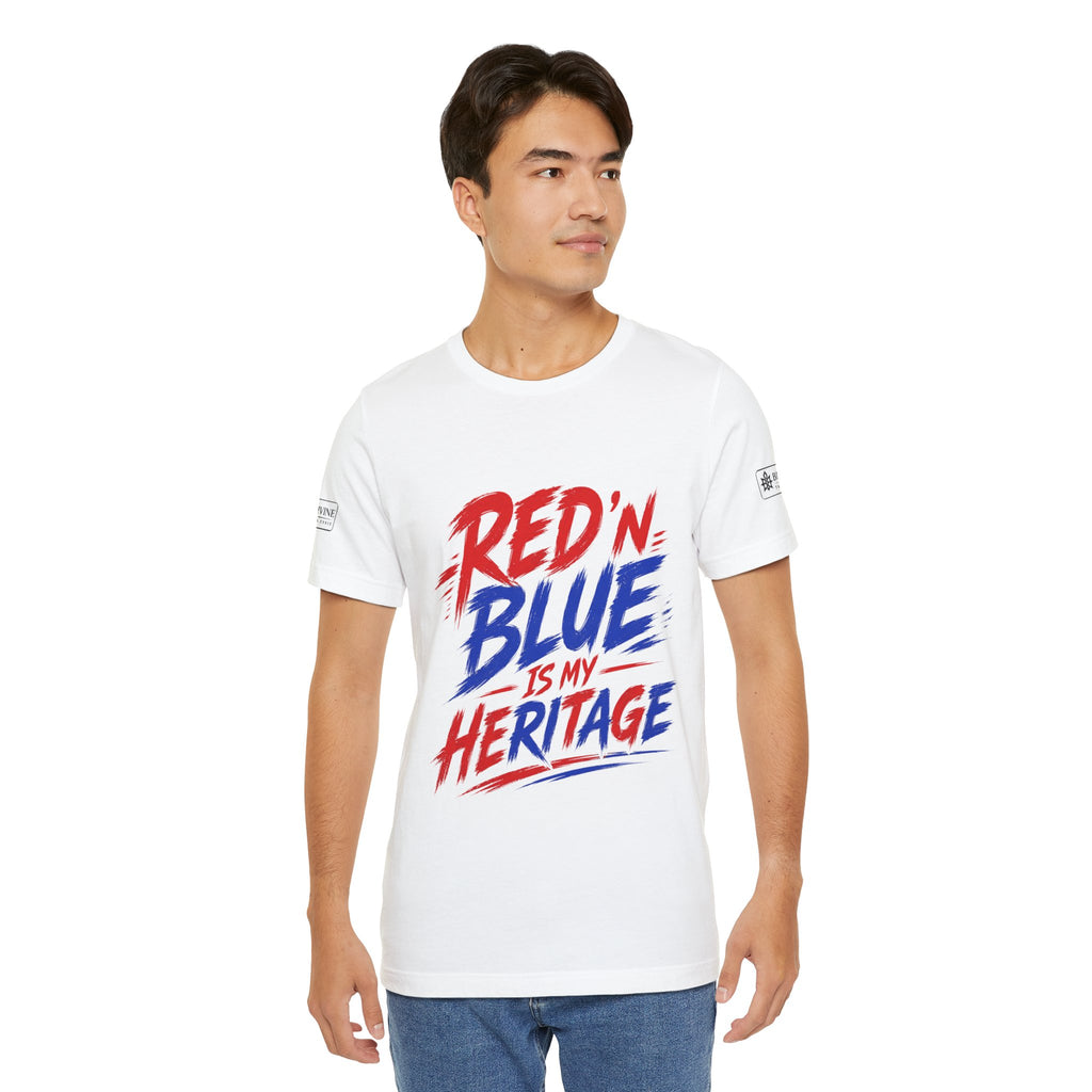 BE DIVINE™ Red ’N Blue Heritage Tee