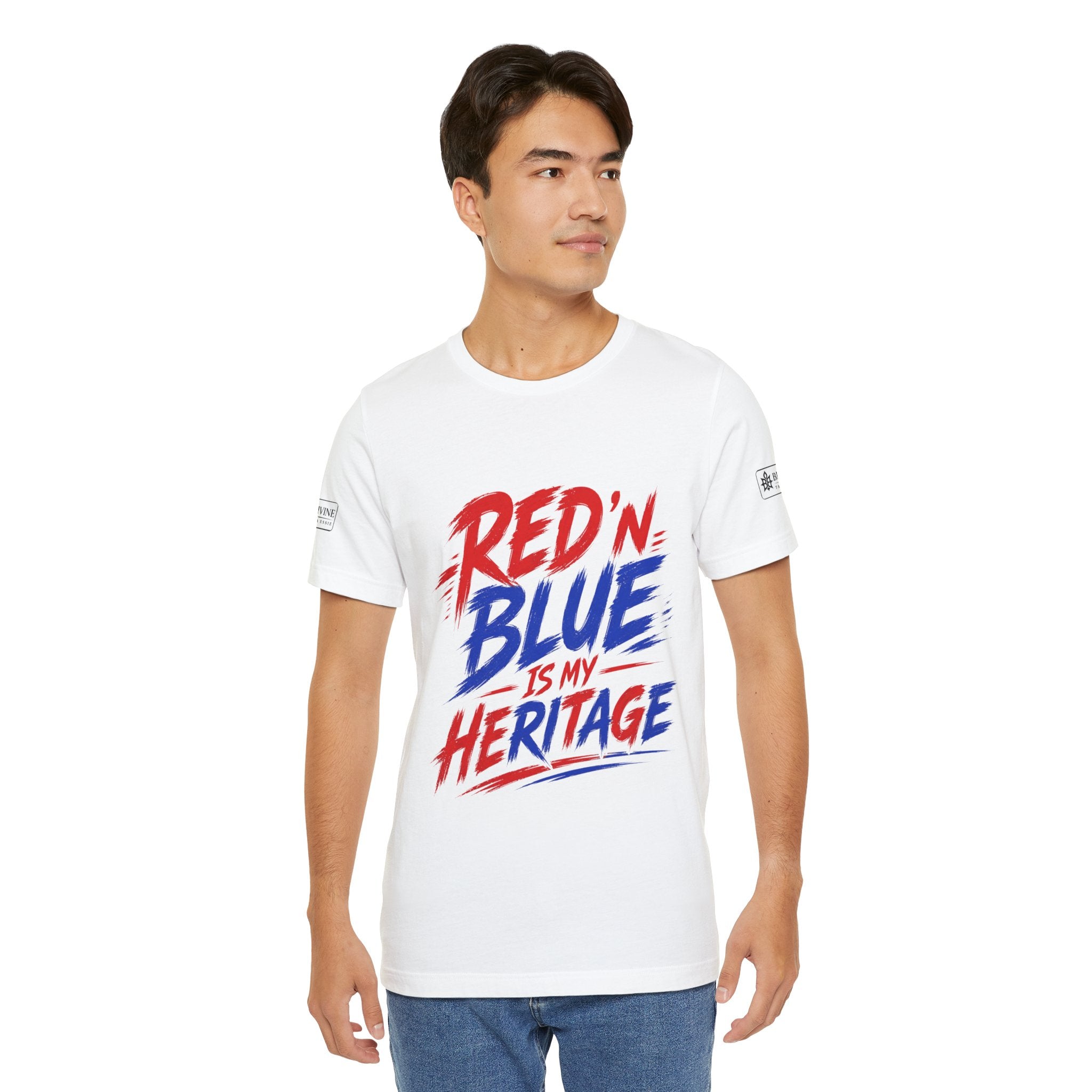 BE DIVINE™ Red ’N Blue Heritage Tee