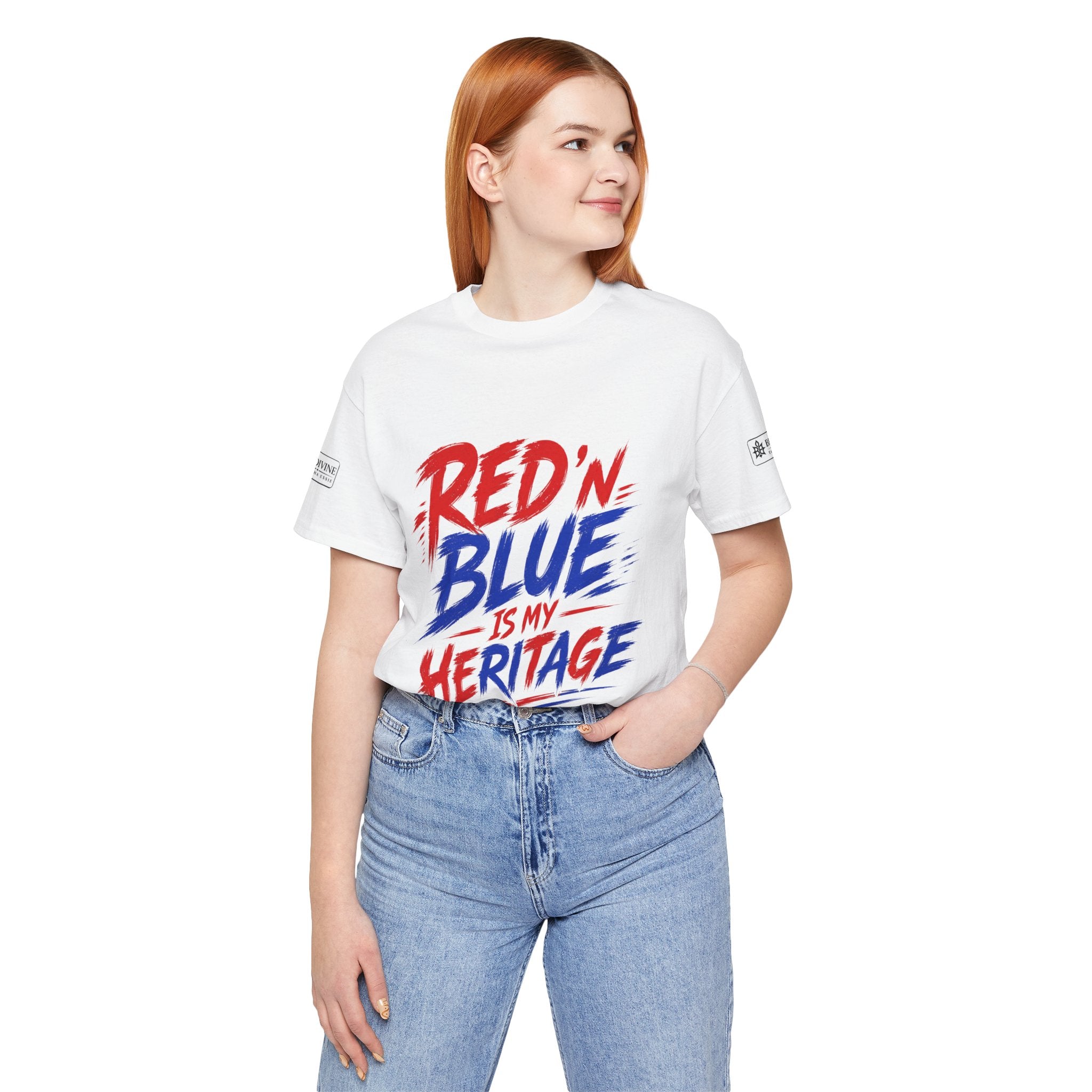 BE DIVINE™ Red ’N Blue Heritage Tee