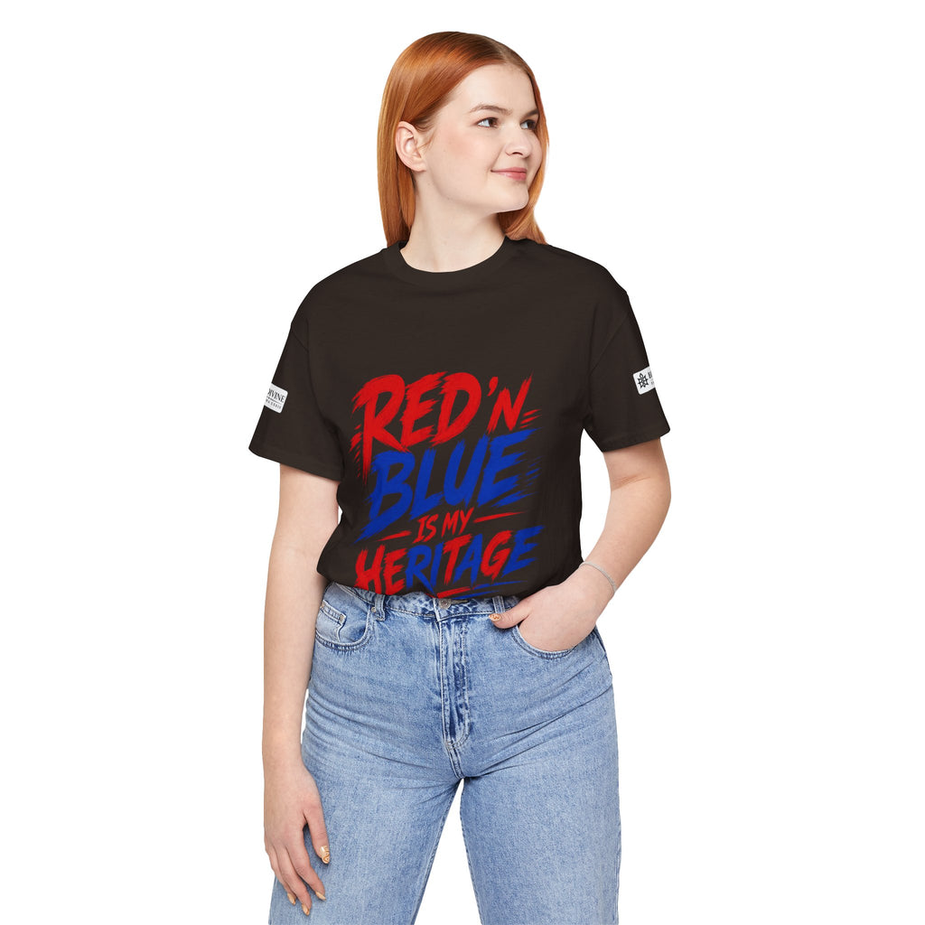 BE DIVINE™ Red ’N Blue Heritage Tee