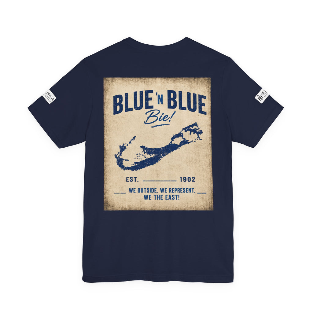BE DIVINE™ Blue and Blue Bie! – East Side Heritage Collector Tee