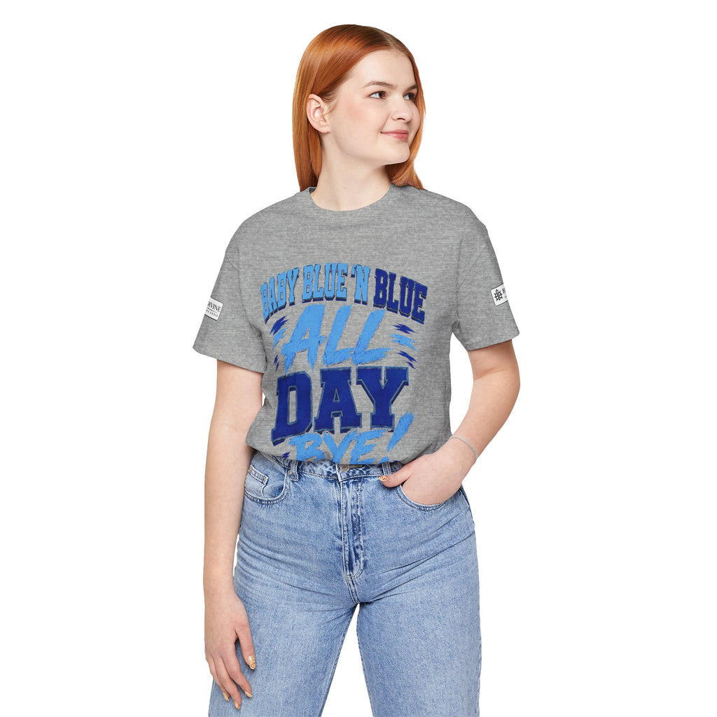 BE DIVINE™ Baby Blue 'N Blue All Day Bye! Heritage Collector Tee