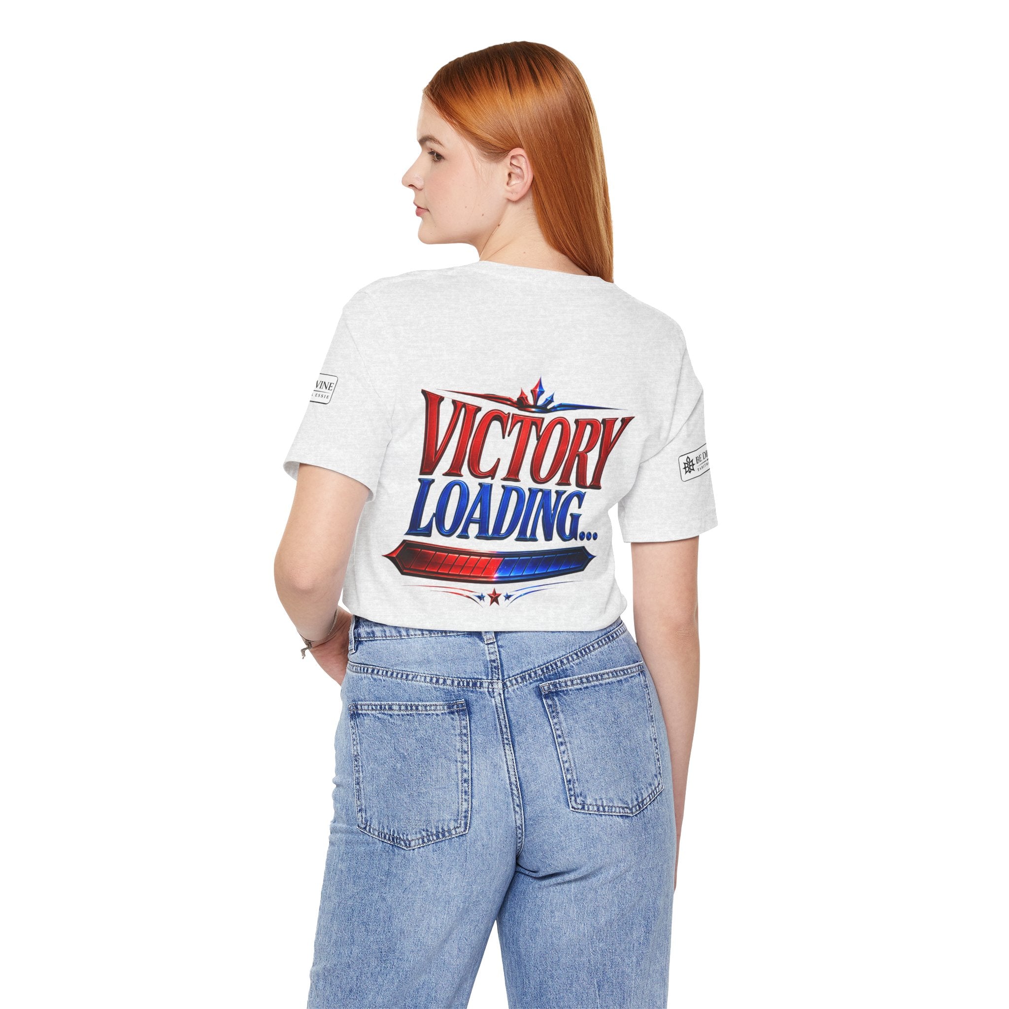 BE DIVINE™ Keep Calm. Red ’N Blue. Tee
