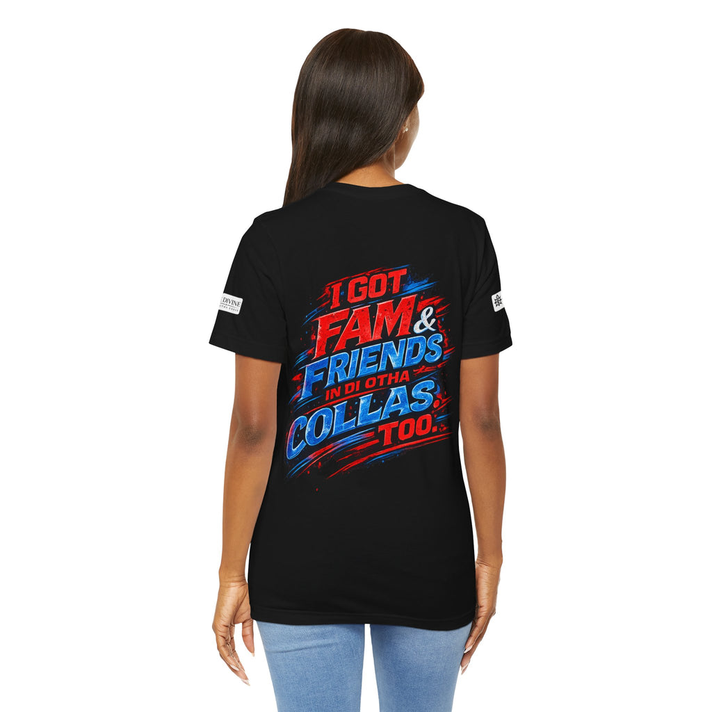 BE DIVINE™ Team Red ’N Blue Heritage Tee