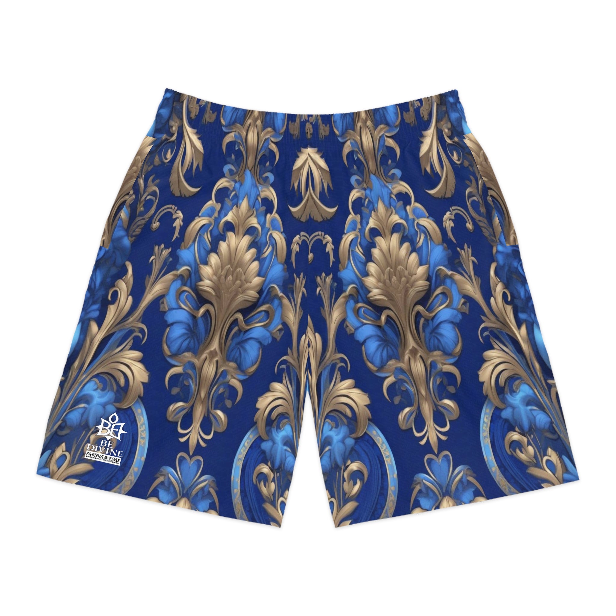 BE DIVINE™ St. George’s Royal Regalia - Men's Jogger Shorts by Tabitha Essie