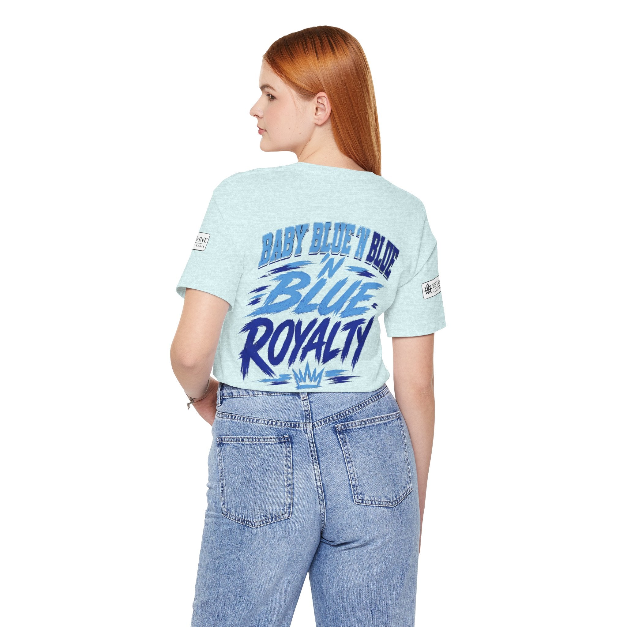 BE DIVINE™ Baby Blue 'N Blue Since 1902 Royalty Tee