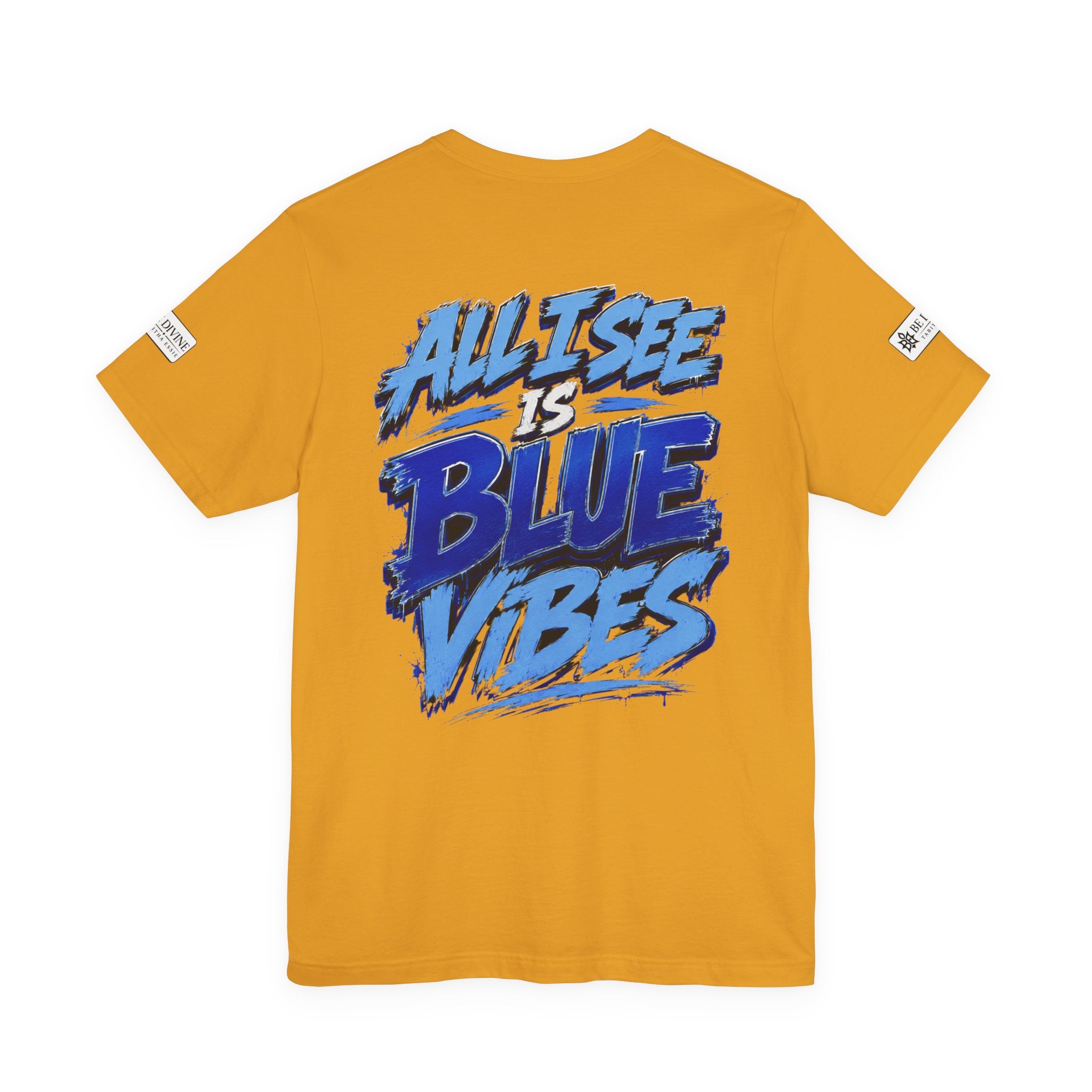 BE DIVINE™ Rolling Di Heritage – All I See Is Blue Vibes Heritage Tee