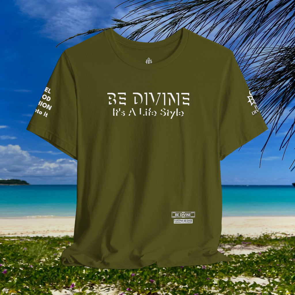 BE DIVINE™ Unisex T-Shirt – Feel Good Fashion for Elevated Living