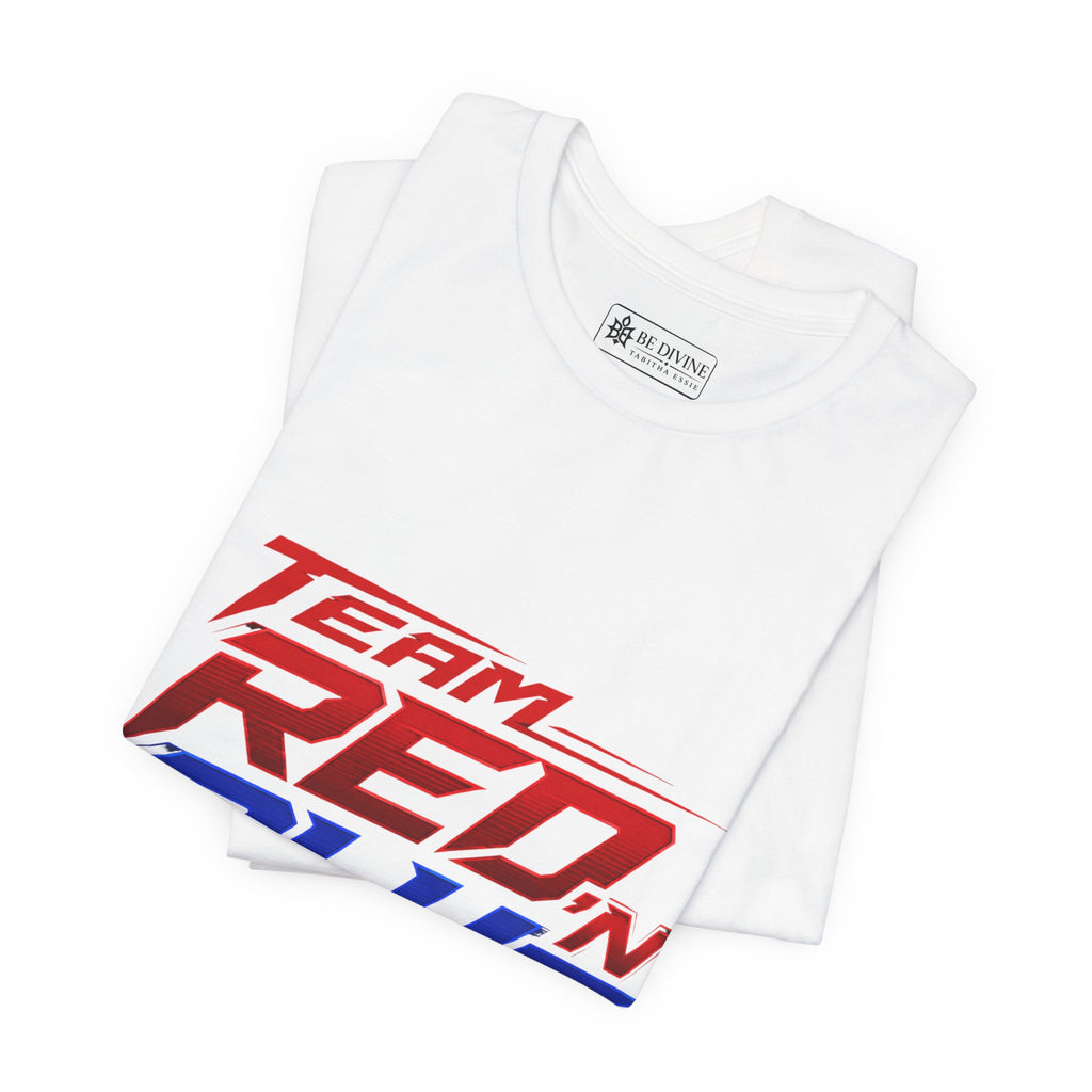 BE DIVINE™ Team Red ’N Blue Heritage Tee
