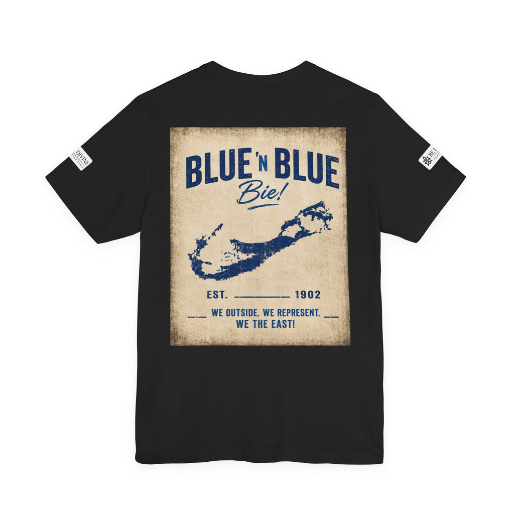 BE DIVINE™ Blue and Blue Bie! – East Side Heritage Collector Tee