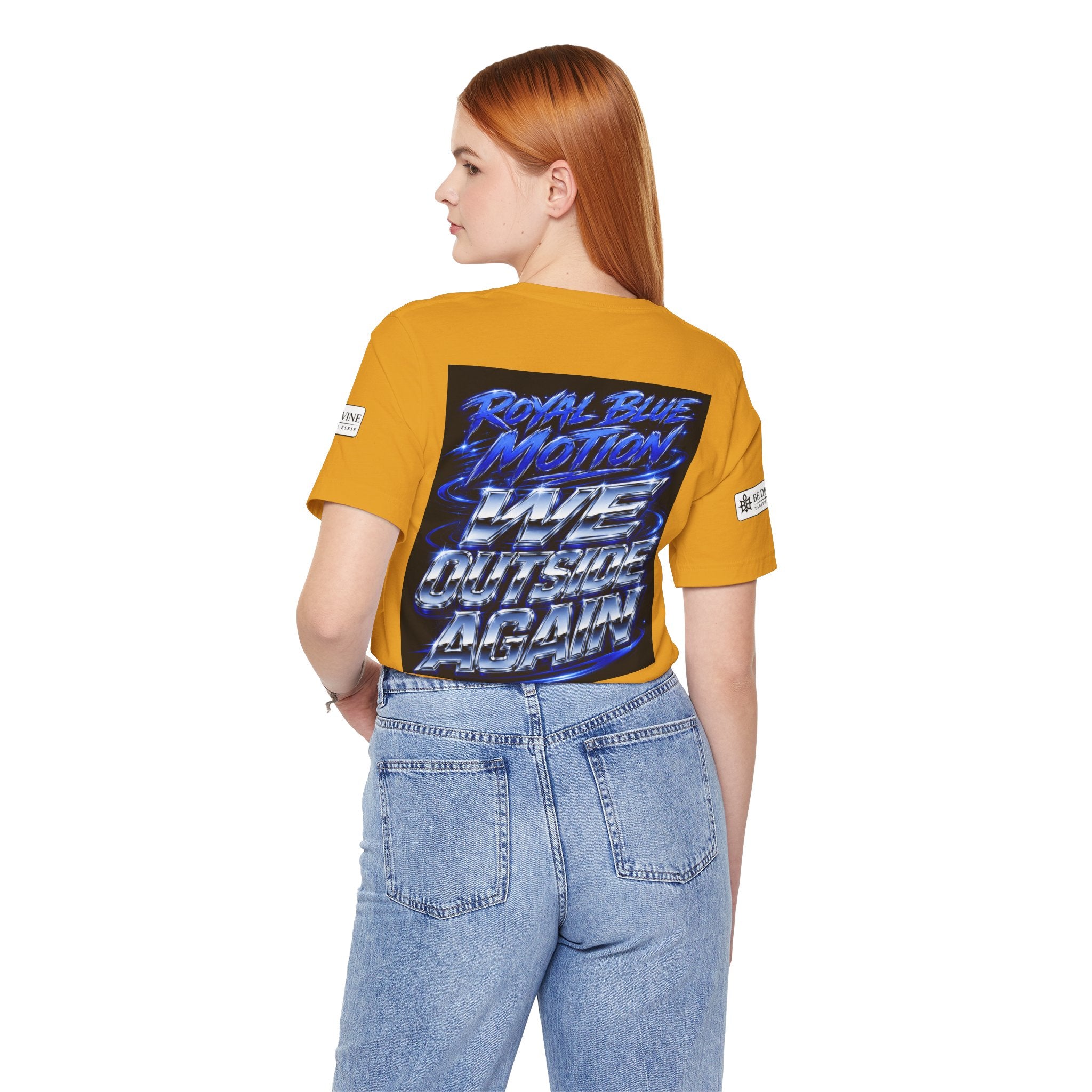 BE DIVINE™ Baby Blue 'N Blue Culture – We Outside Tee