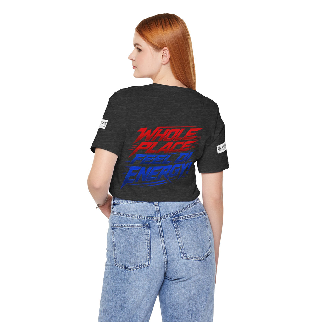 BE DIVINE™ I’m Red ’N Blue Energy Tee