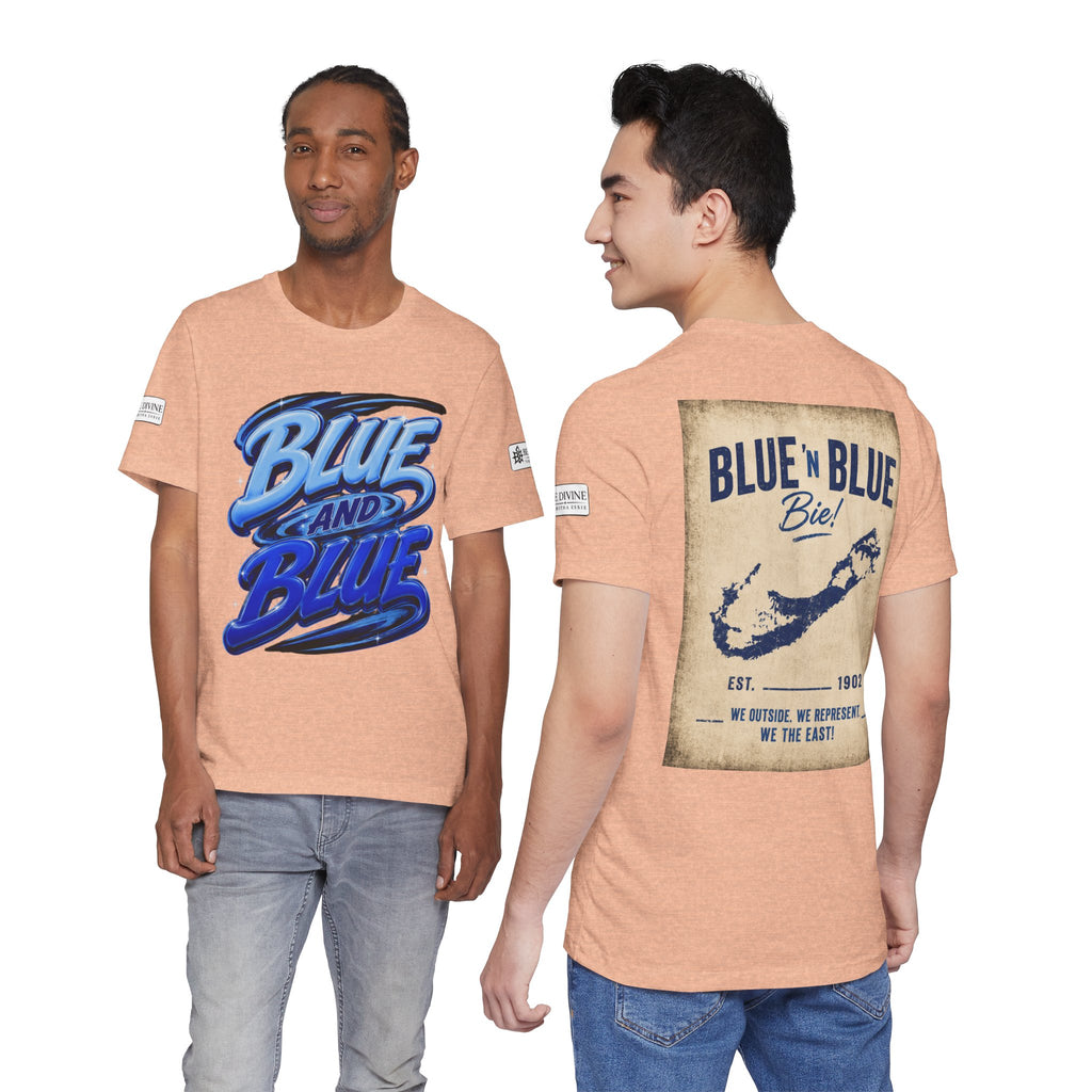 BE DIVINE™ Blue and Blue Bie! – East Side Heritage Collector Tee