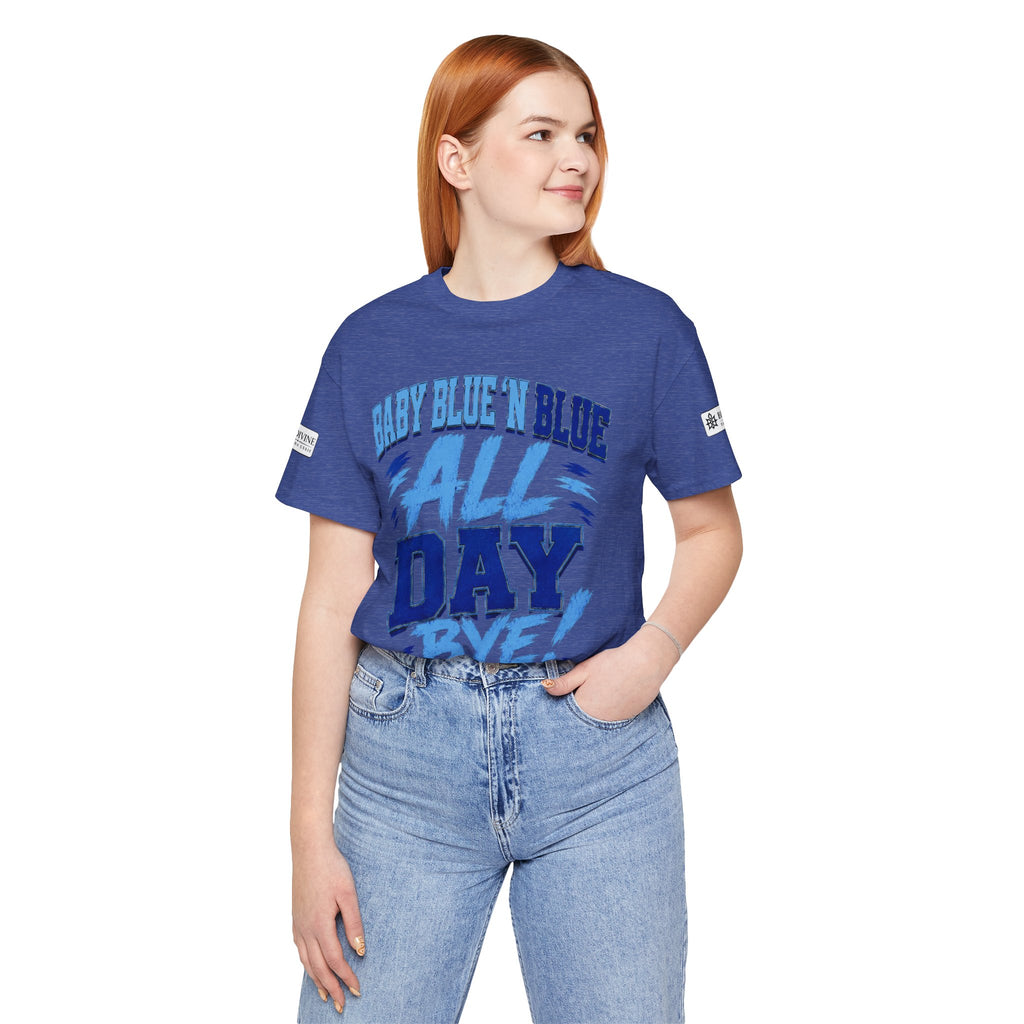 BE DIVINE™ Baby Blue 'N Blue All Day Bye! Heritage Collector Tee
