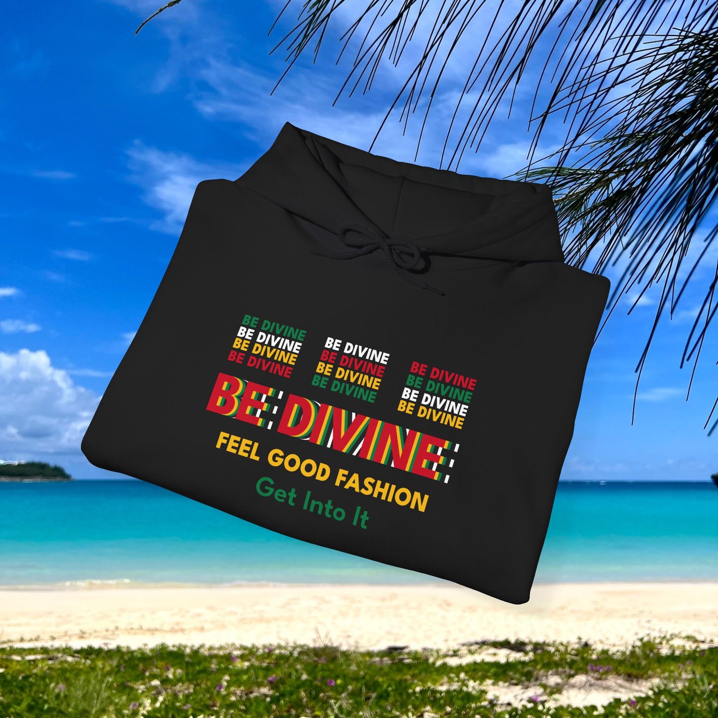 BE DIVINE™ Signature Unisex Heavy Blend™ Hooded Sweatshirt