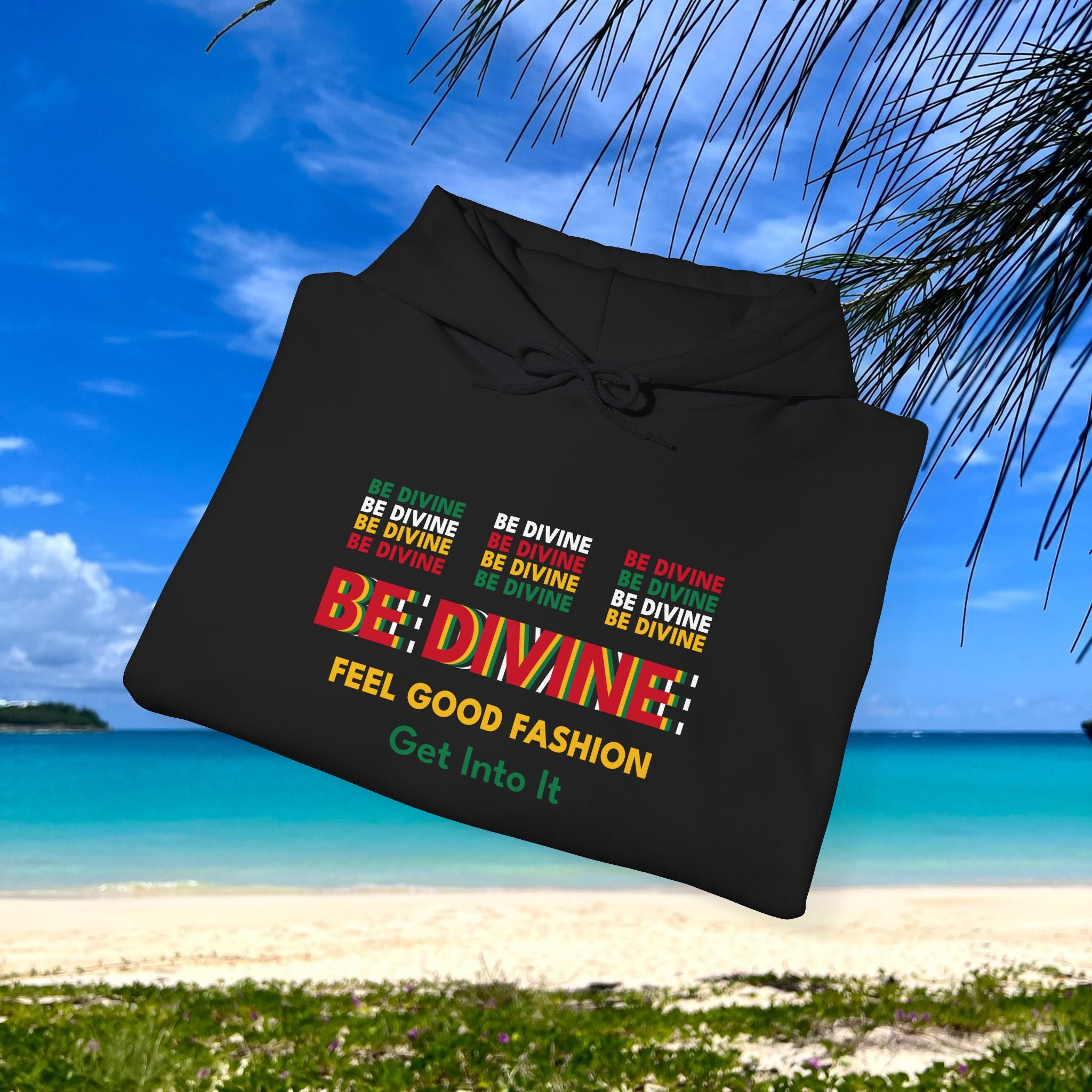 BE DIVINE™ Signature Unisex Heavy Blend™ Hooded Sweatshirt