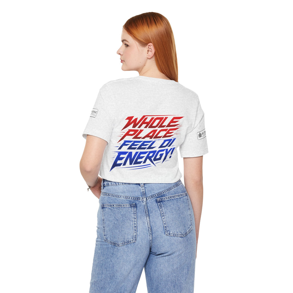 BE DIVINE™ I’m Red ’N Blue Energy Tee