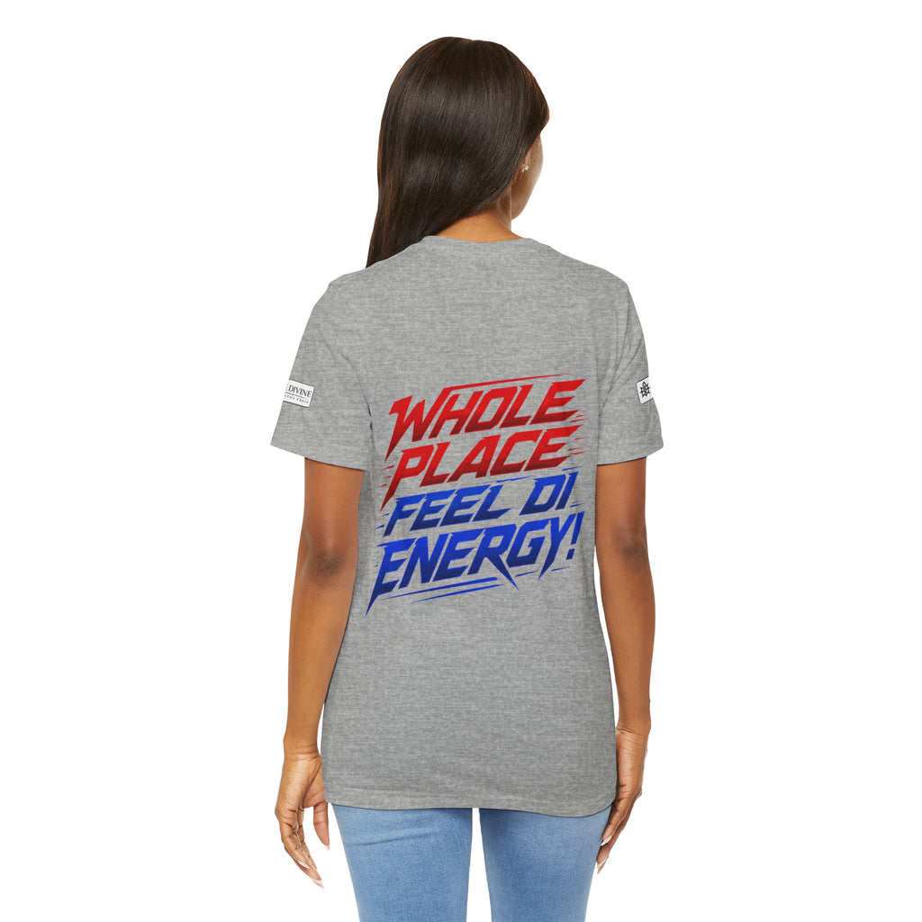 BE DIVINE™ I’m Red ’N Blue Energy Tee