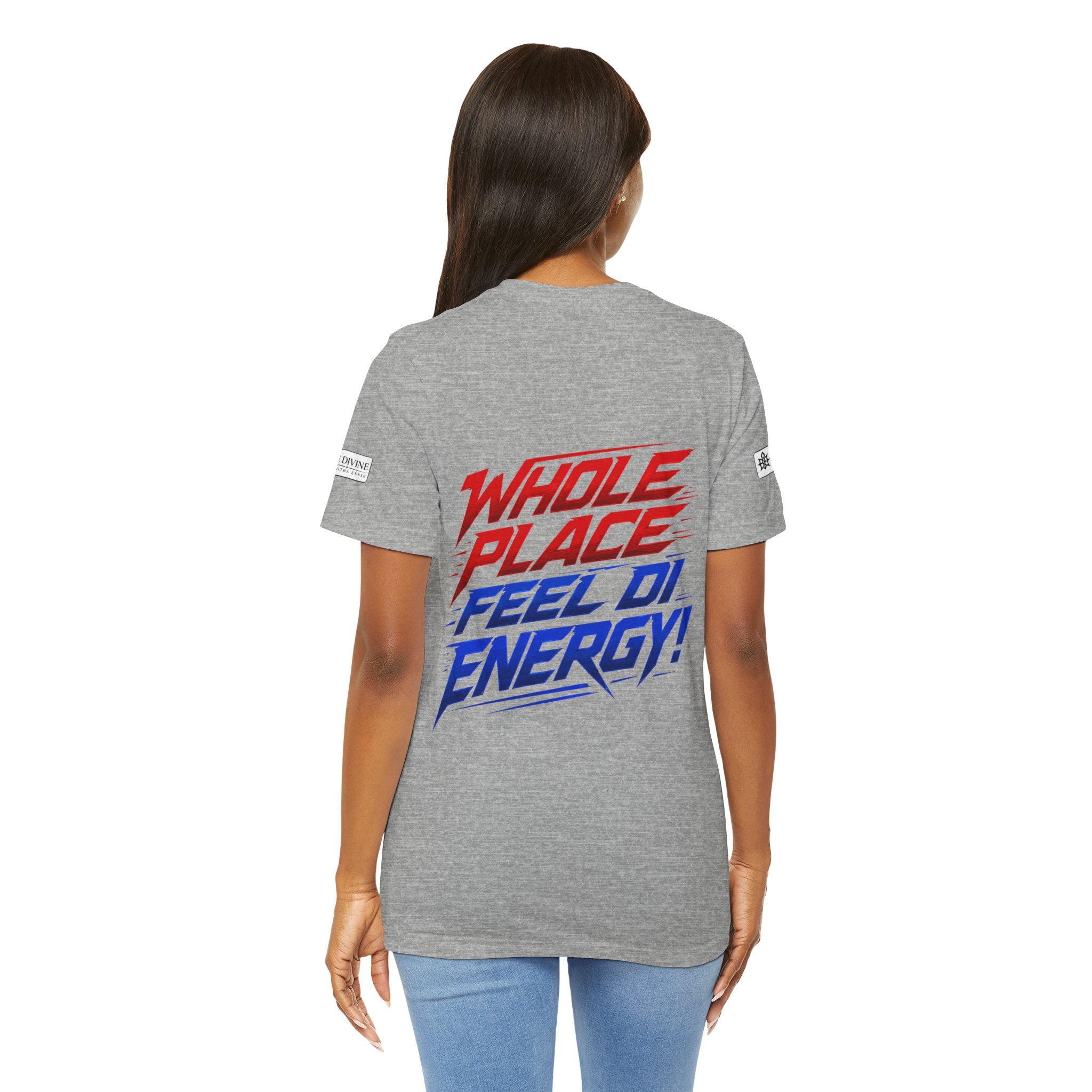 BE DIVINE™ I’m Red ’N Blue Energy Tee