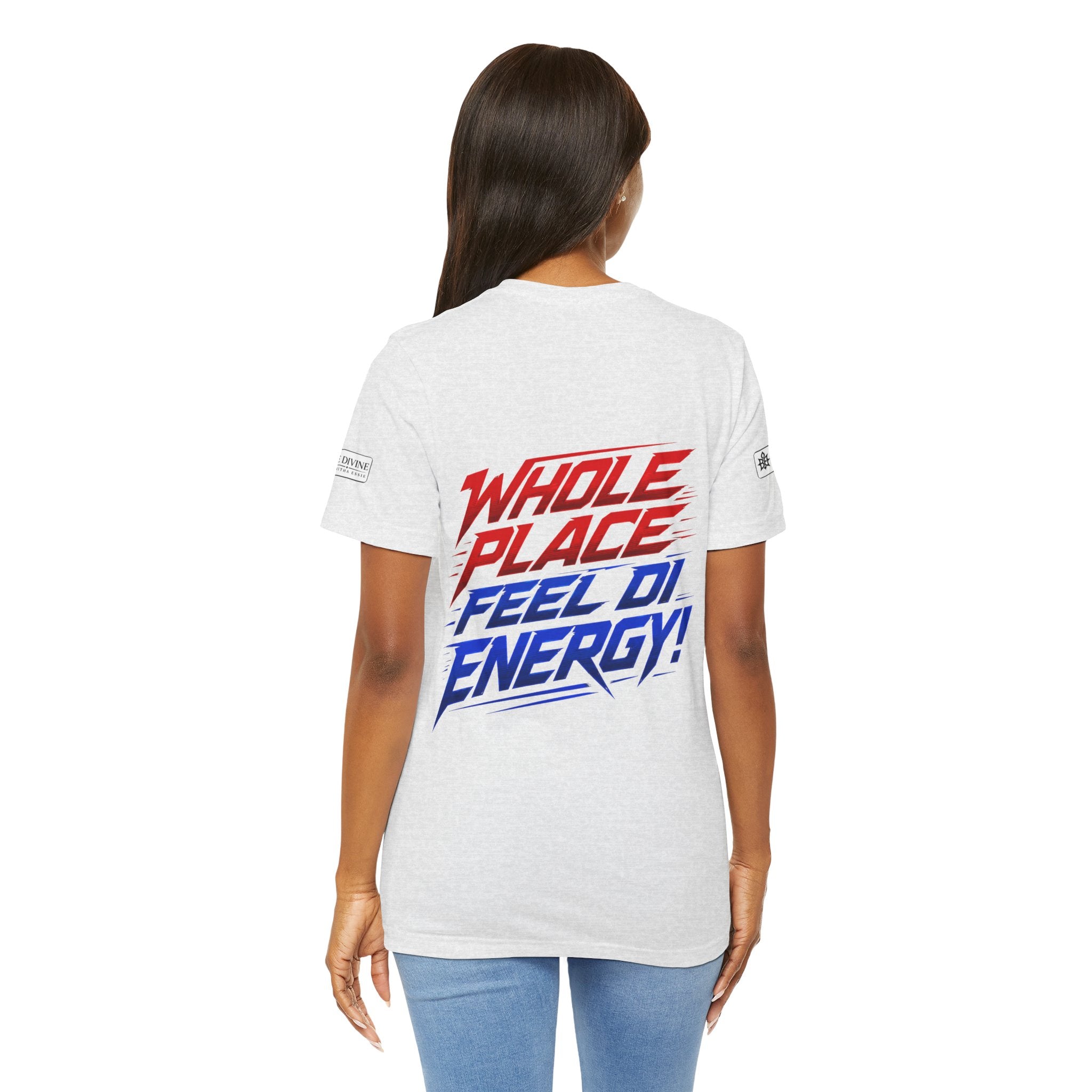 BE DIVINE™ I’m Red ’N Blue Energy Tee