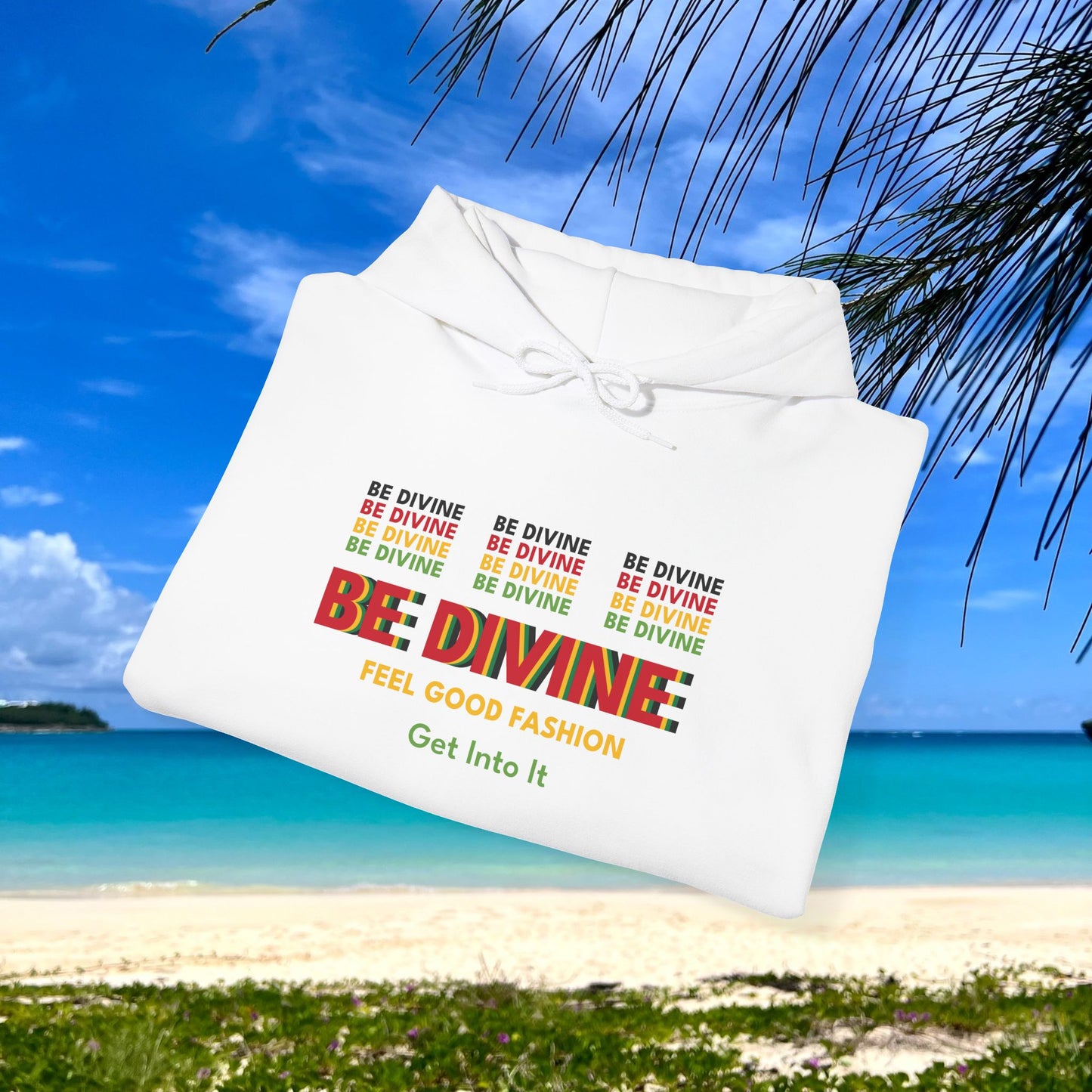 BE DIVINE™ Signature Unisex Heavy Blend™ Hooded Sweatshirt