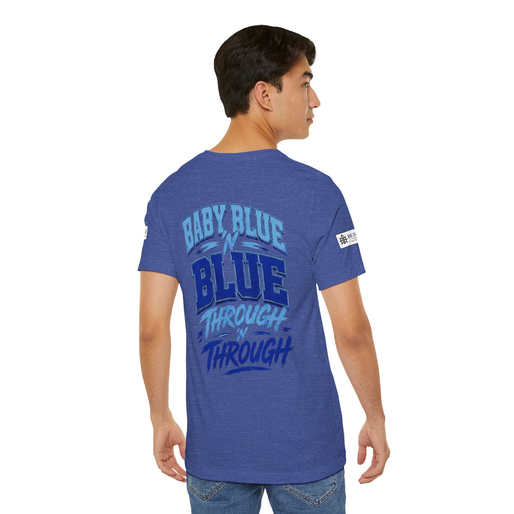 BE DIVINE™ Baby Blue 'N Blue Runs In My Veins Through 'N Through Tee
