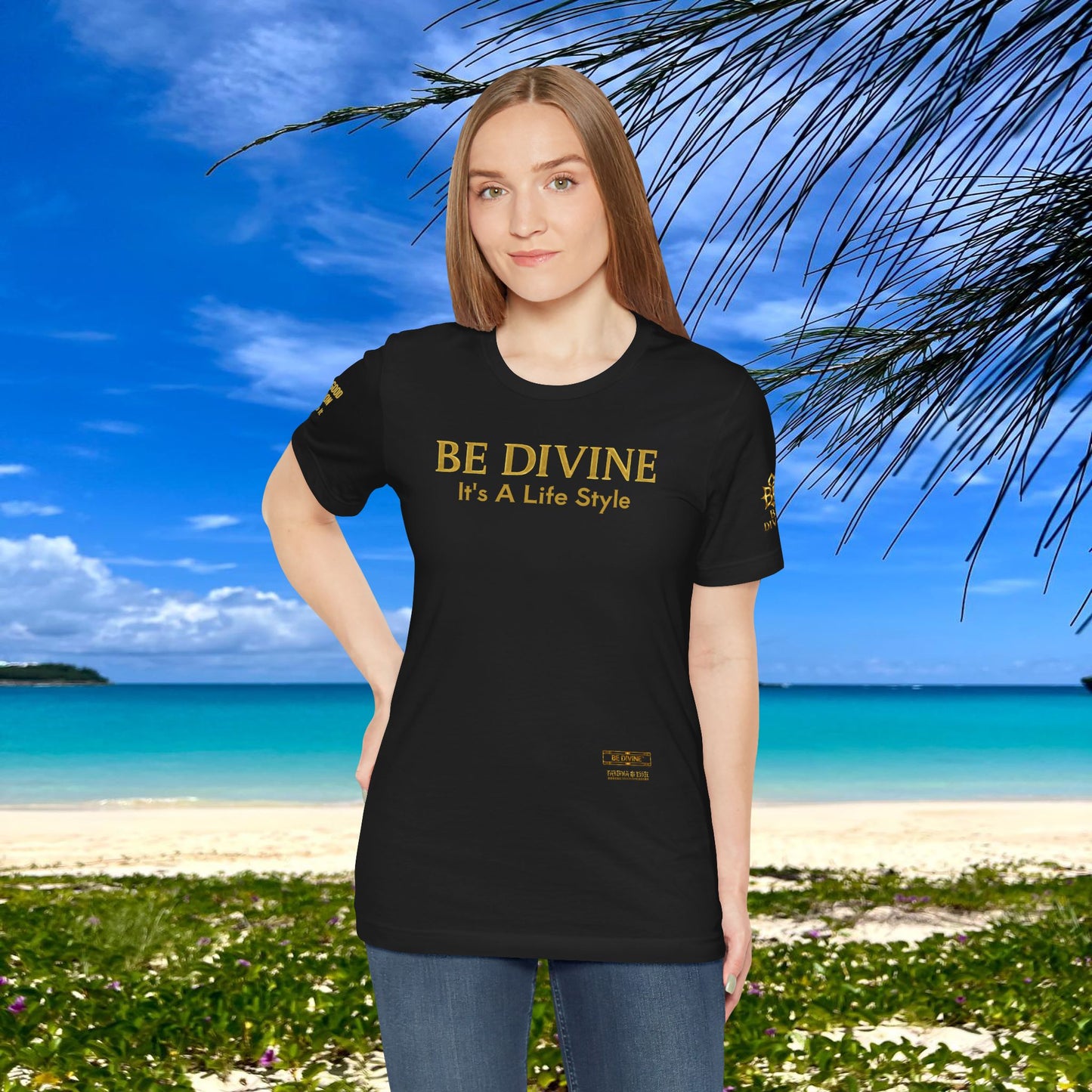 BE DIVINE™ Signature Tee – Feel Good Fashion by Tabitha Essie