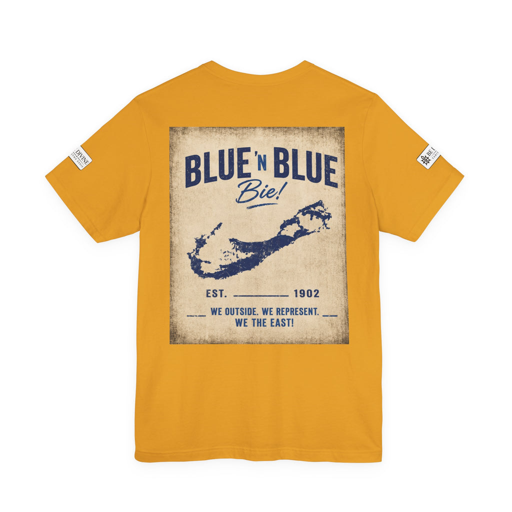 BE DIVINE™ Blue and Blue Bie! – East Side Heritage Collector Tee