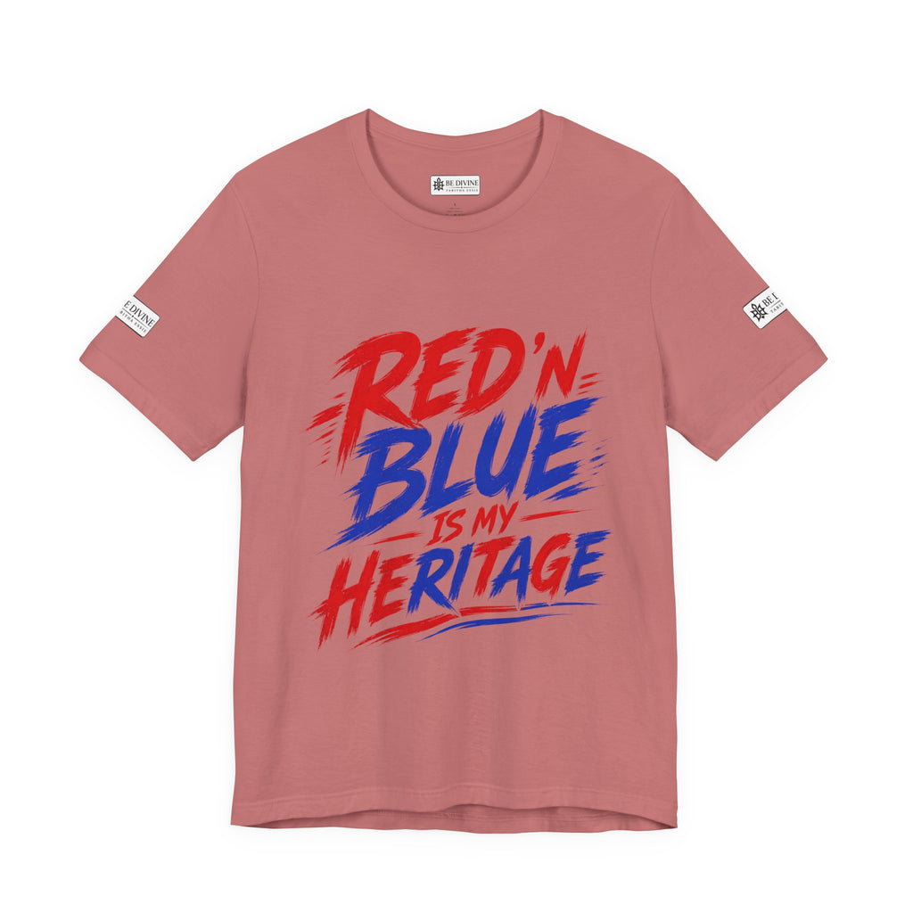 BE DIVINE™ Red ’N Blue Heritage Tee