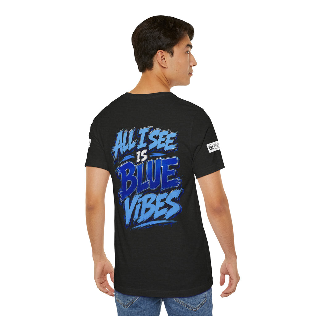 BE DIVINE™ Rolling Di Heritage – All I See Is Blue Vibes Heritage Tee