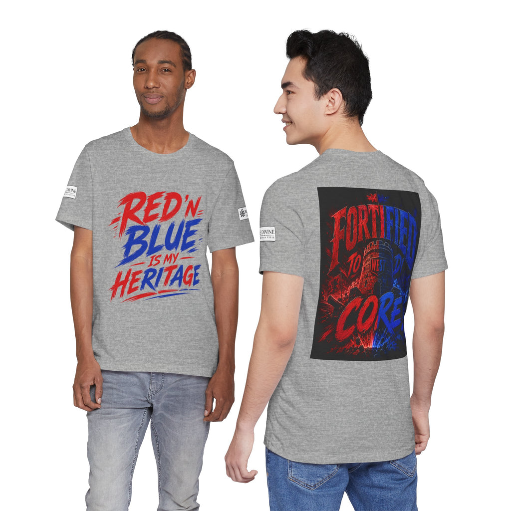 BE DIVINE™ Red ’N Blue Heritage Tee