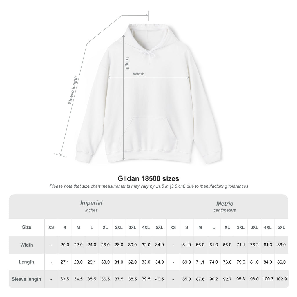 BE DIVINE™ Signature Unisex Heavy Blend™ Hooded Sweatshirt