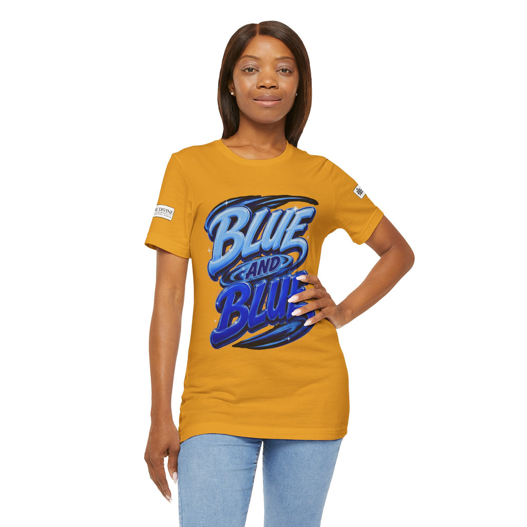 BE DIVINE™ Blue and Blue Bie! – East Side Heritage Collector Tee