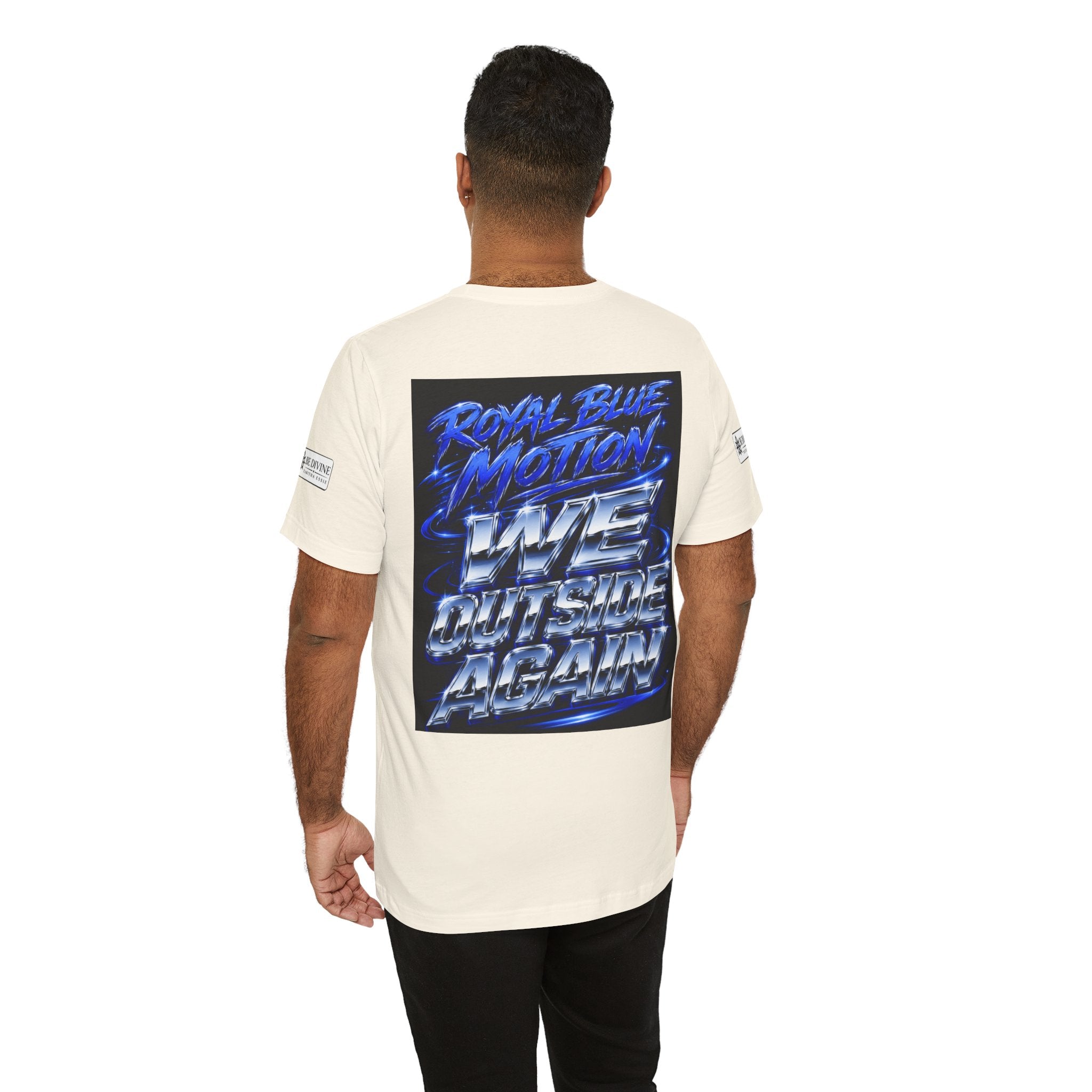 BE DIVINE™ Baby Blue 'N Blue Culture – We Outside Tee