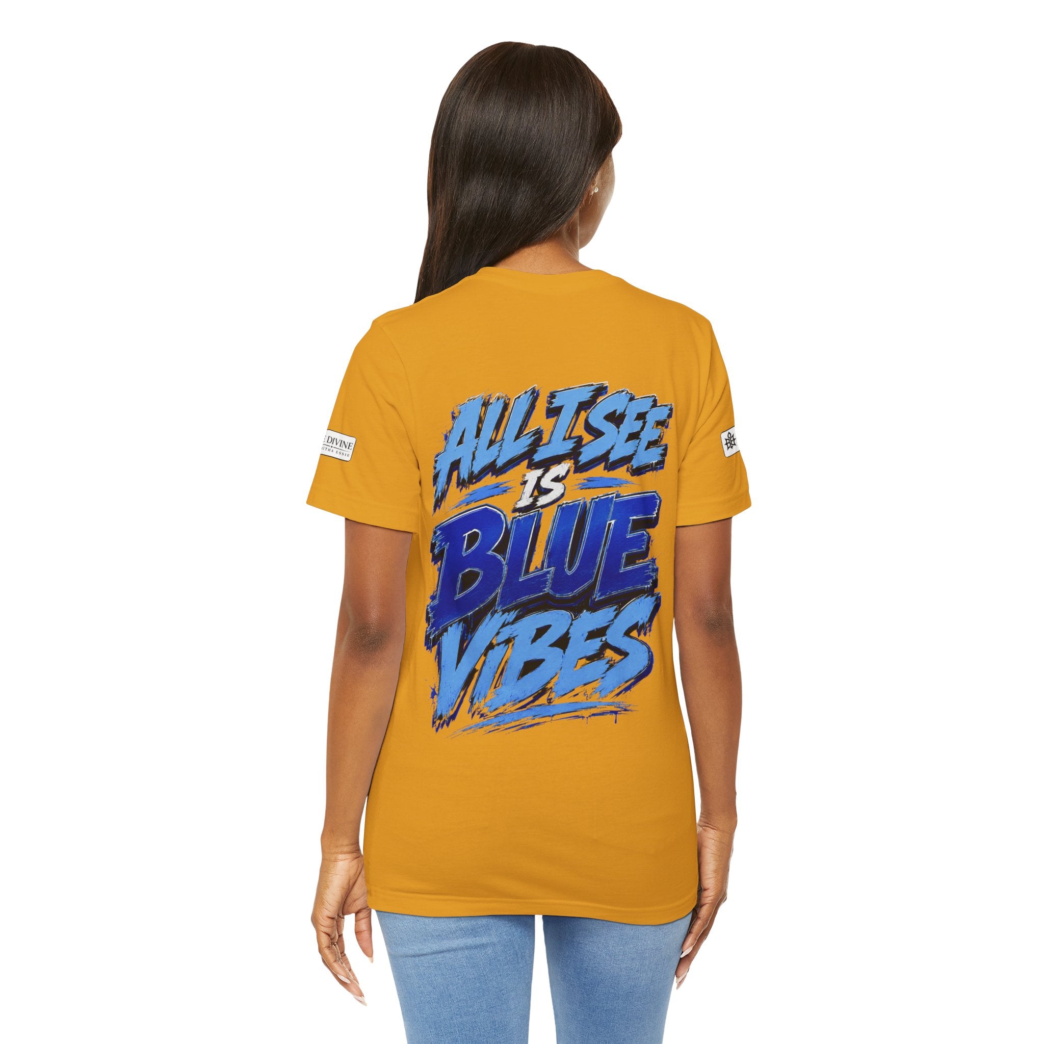 BE DIVINE™ Rolling Di Heritage – All I See Is Blue Vibes Heritage Tee