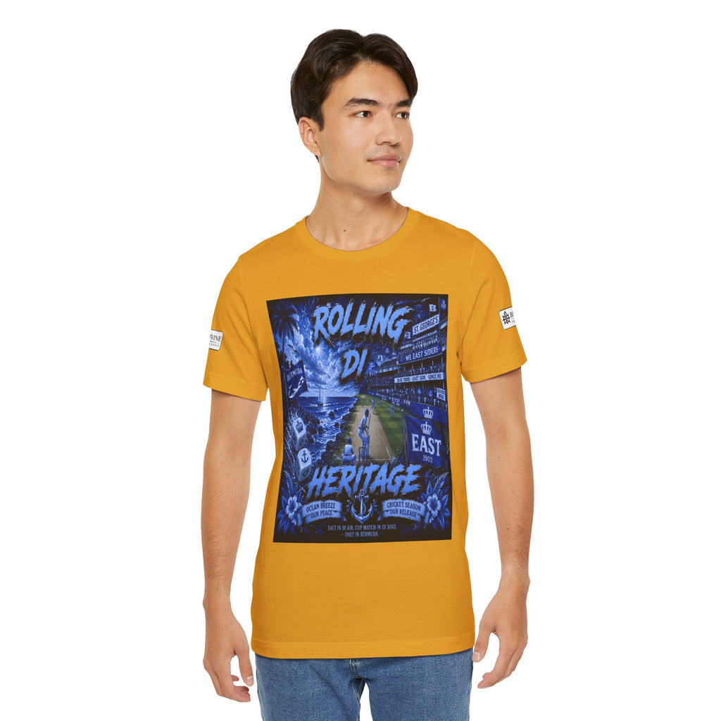 BE DIVINE™ Rolling Di Heritage – All I See Is Blue Vibes Heritage Tee