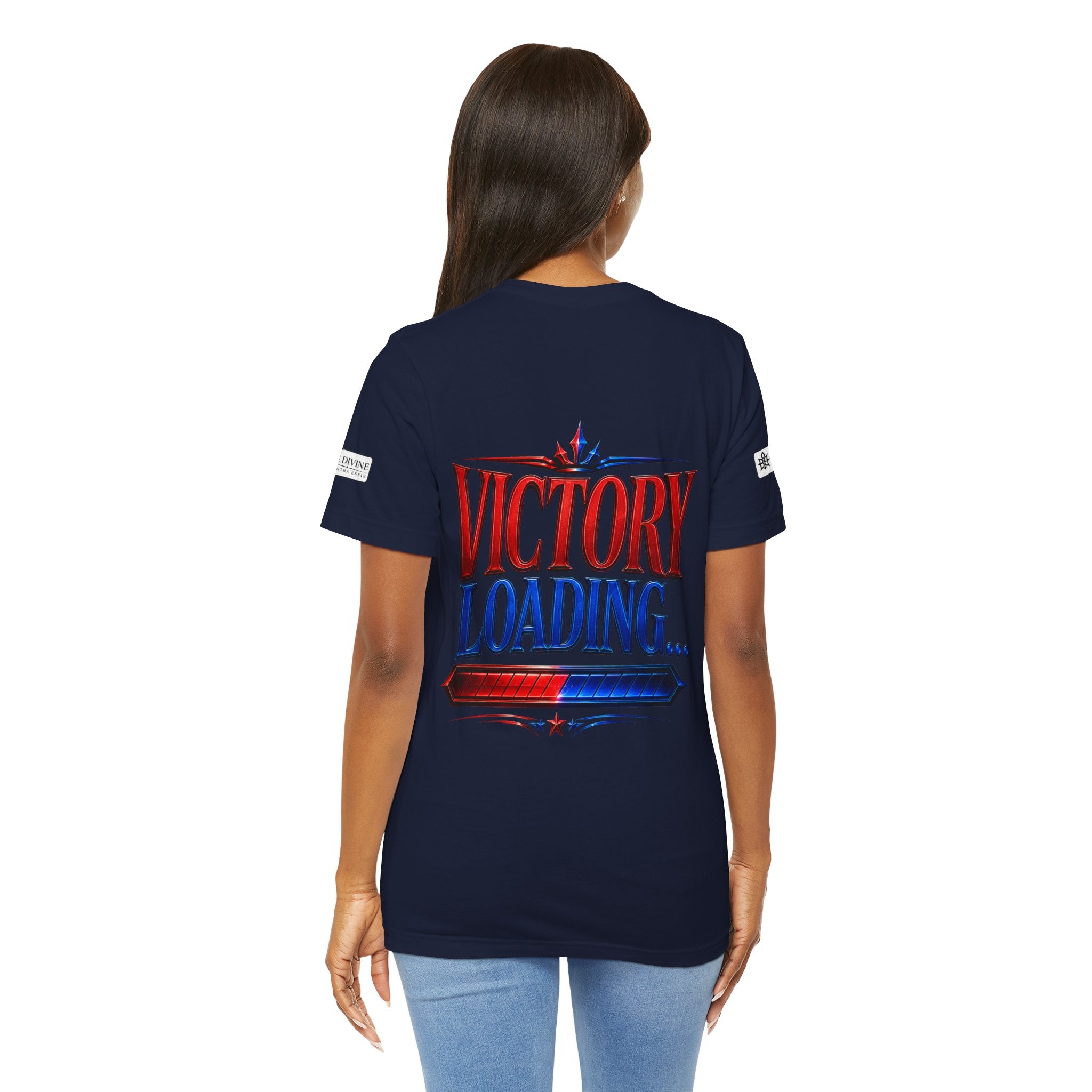 BE DIVINE™ Keep Calm. Red ’N Blue. Tee