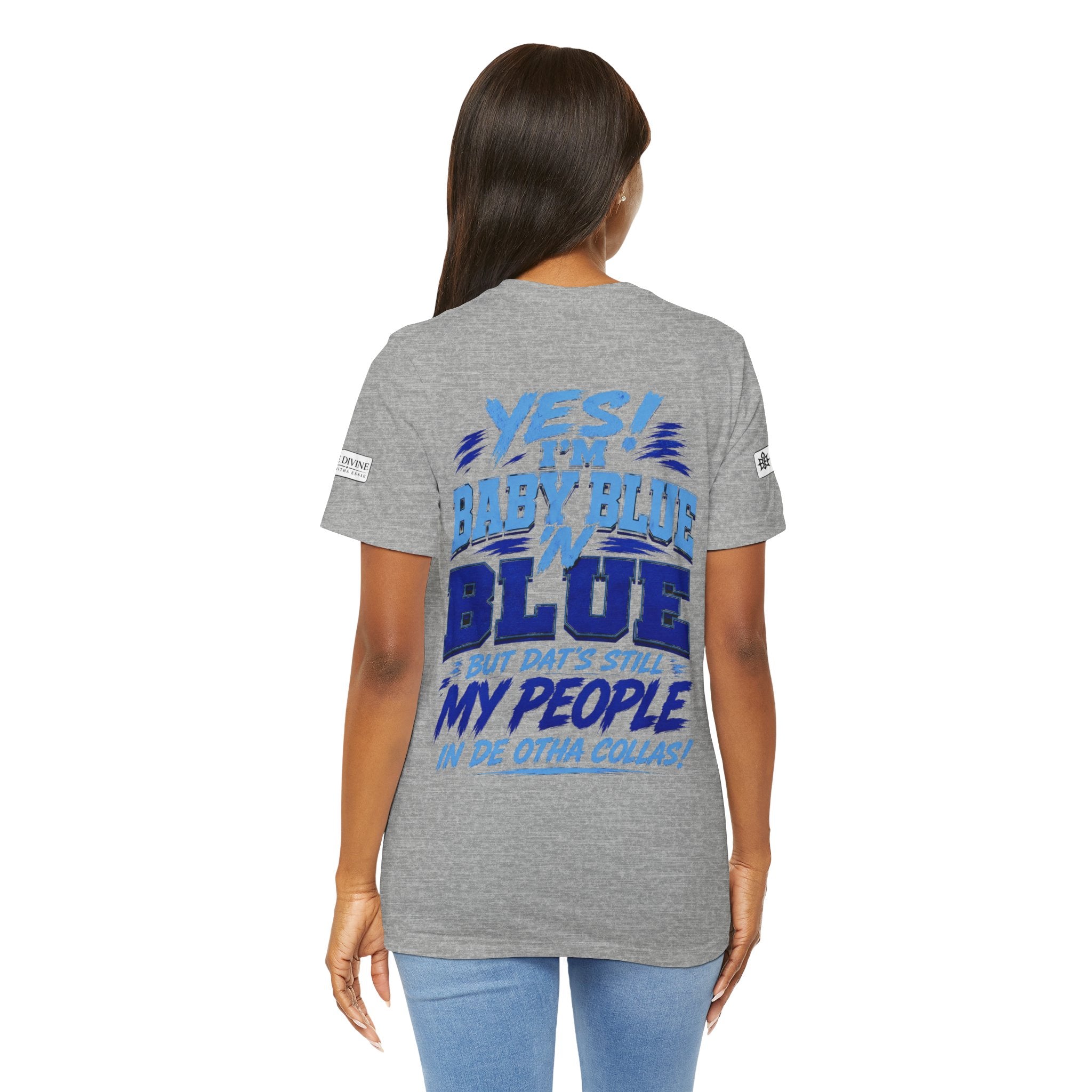 BE DIVINE™ Blue 'N Blue Since 1902 – Through 'N Through Heritage Tee