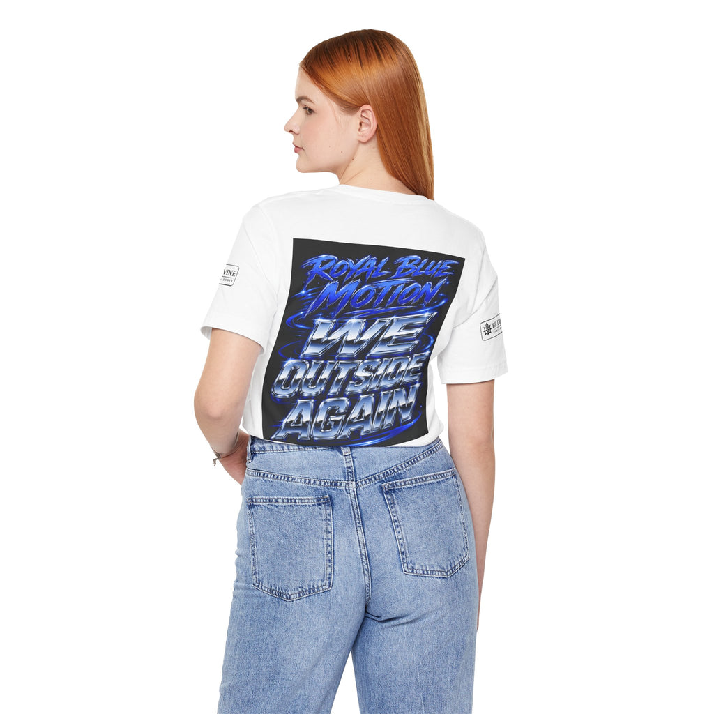 BE DIVINE™ Baby Blue 'N Blue Culture – We Outside Tee