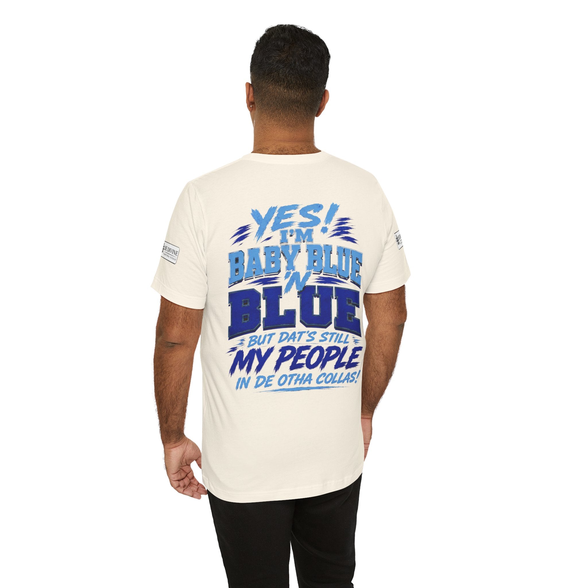 BE DIVINE™ Blue 'N Blue Since 1902 – Through 'N Through Heritage Tee